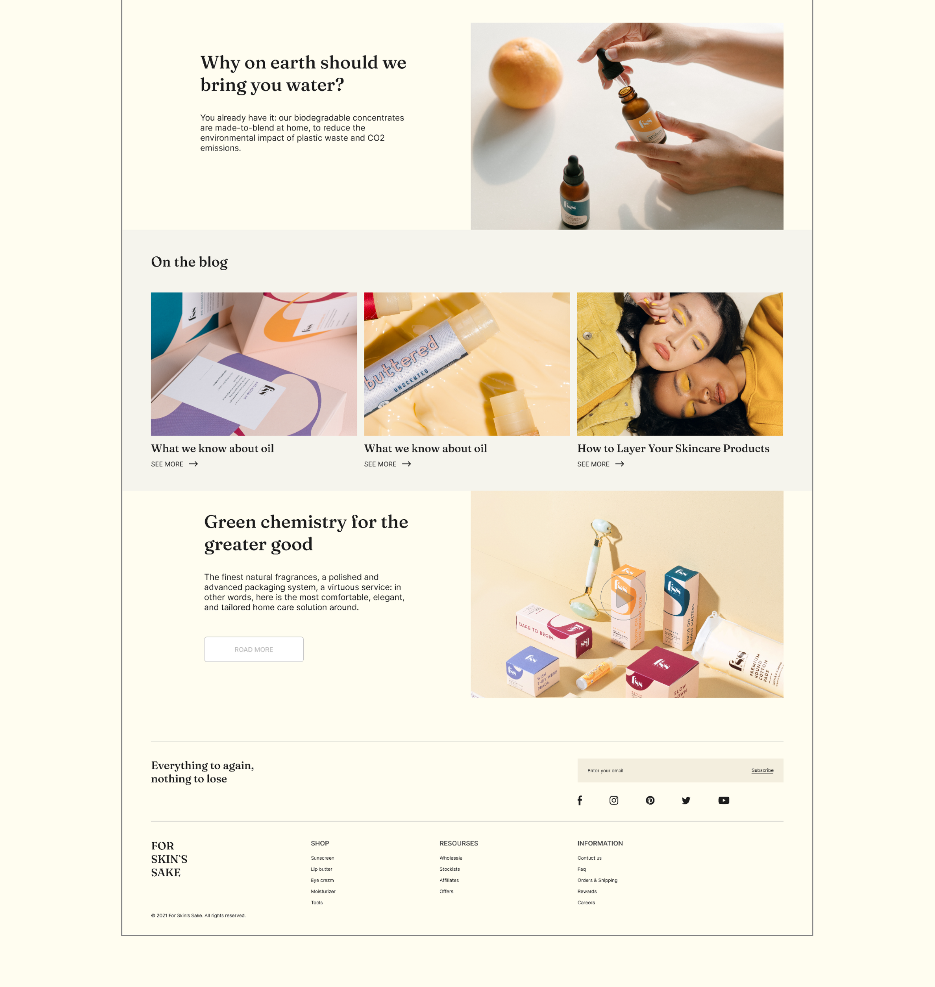 FOR SKIN SAKE — Изображение №5 — Интерфейсы на Dprofile