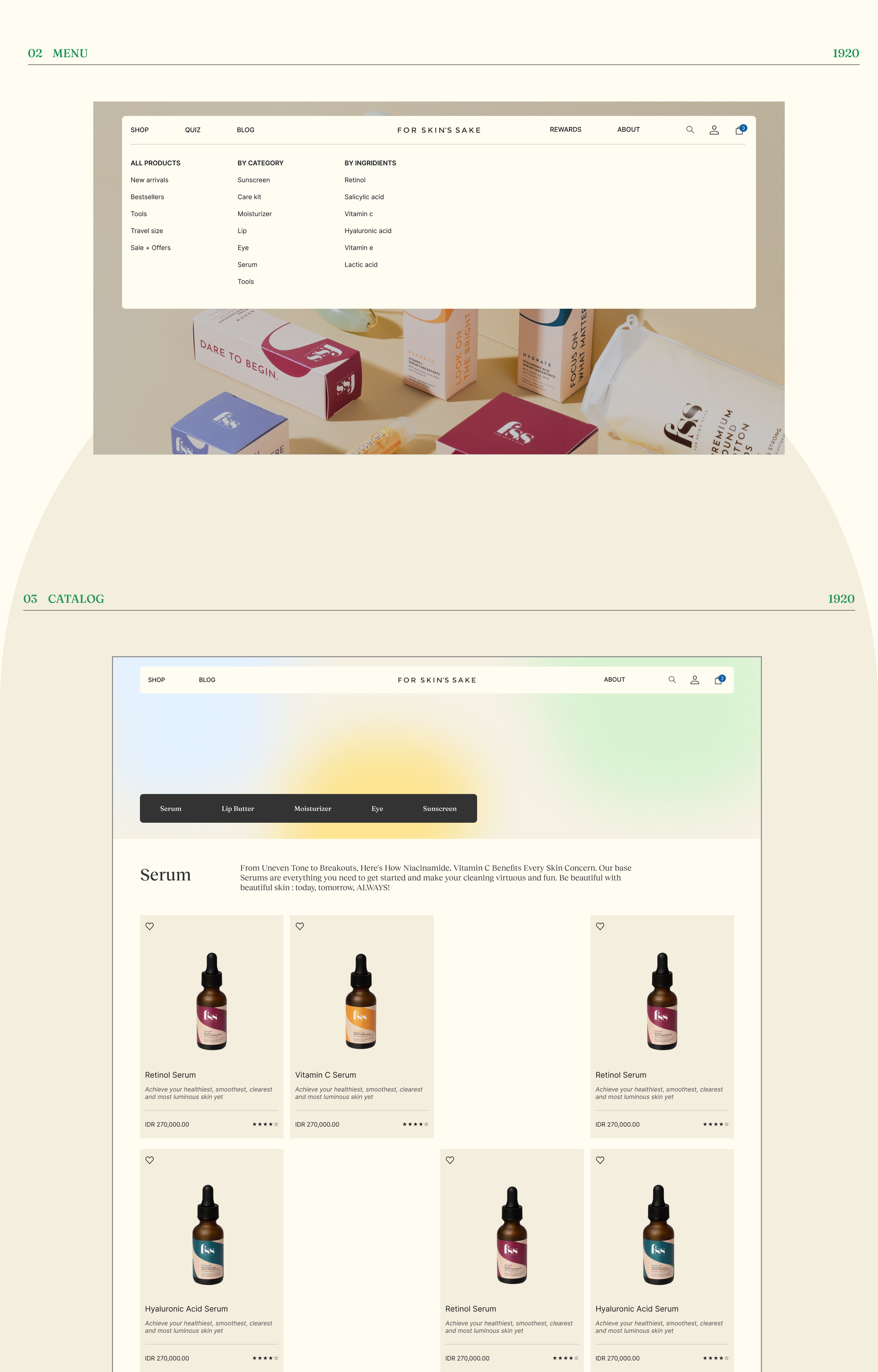FOR SKIN SAKE — Изображение №7 — Интерфейсы на Dprofile
