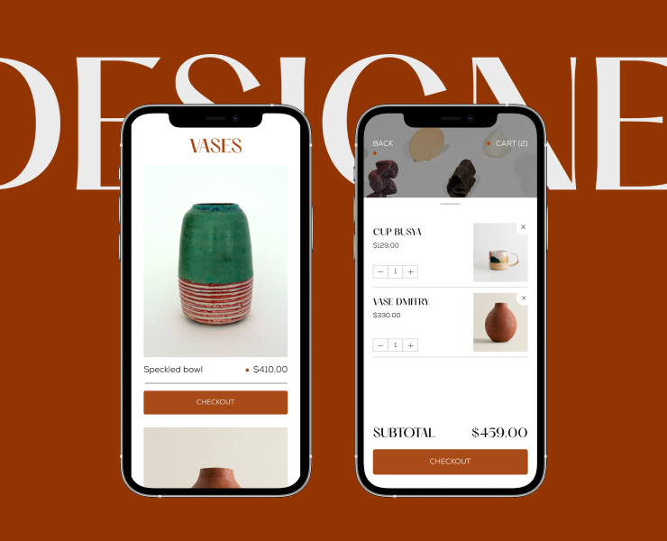 Art Ceramics— Website — Интерфейсы на Dprofile