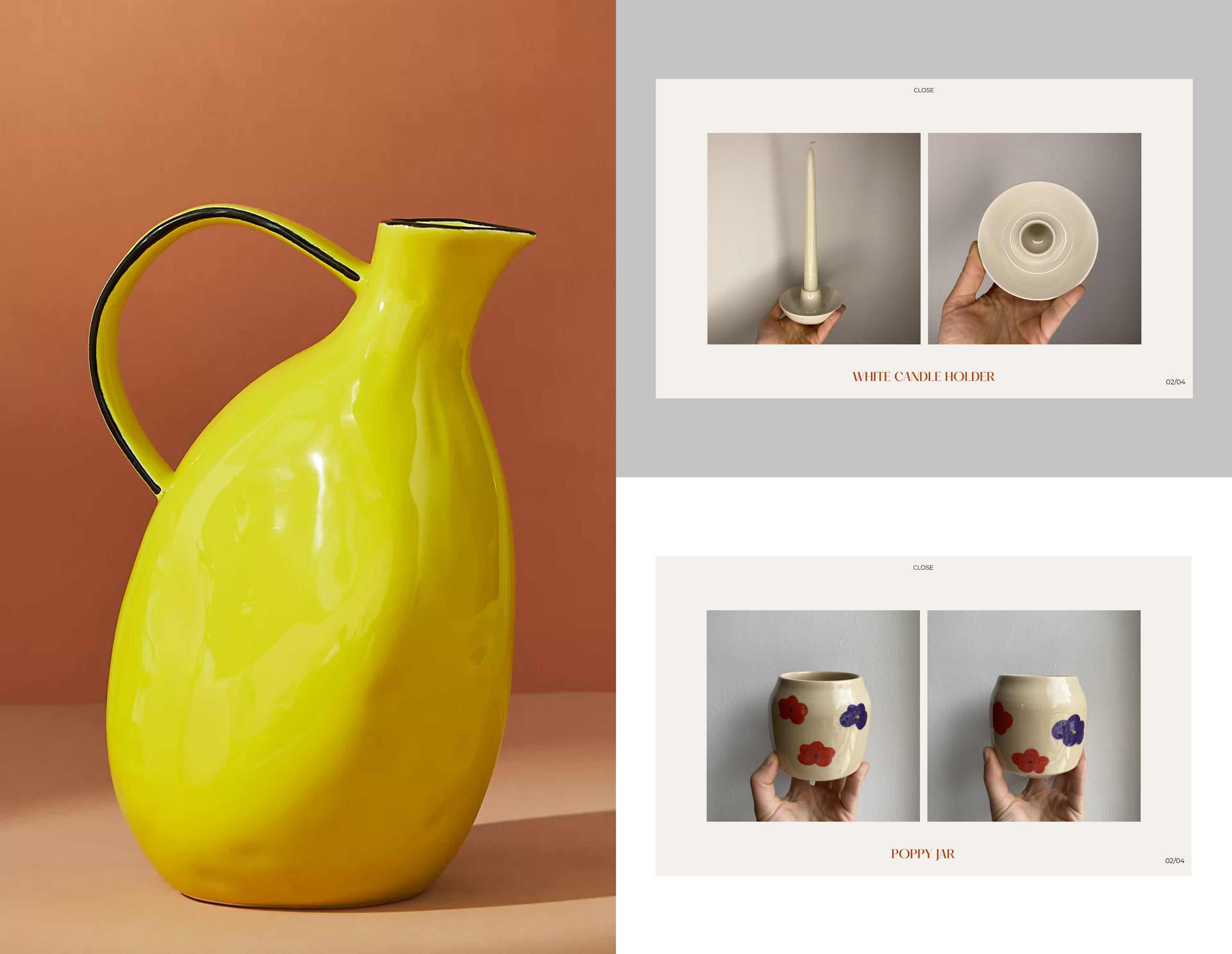 Art Ceramics— Website — Изображение №3 — Интерфейсы на Dprofile