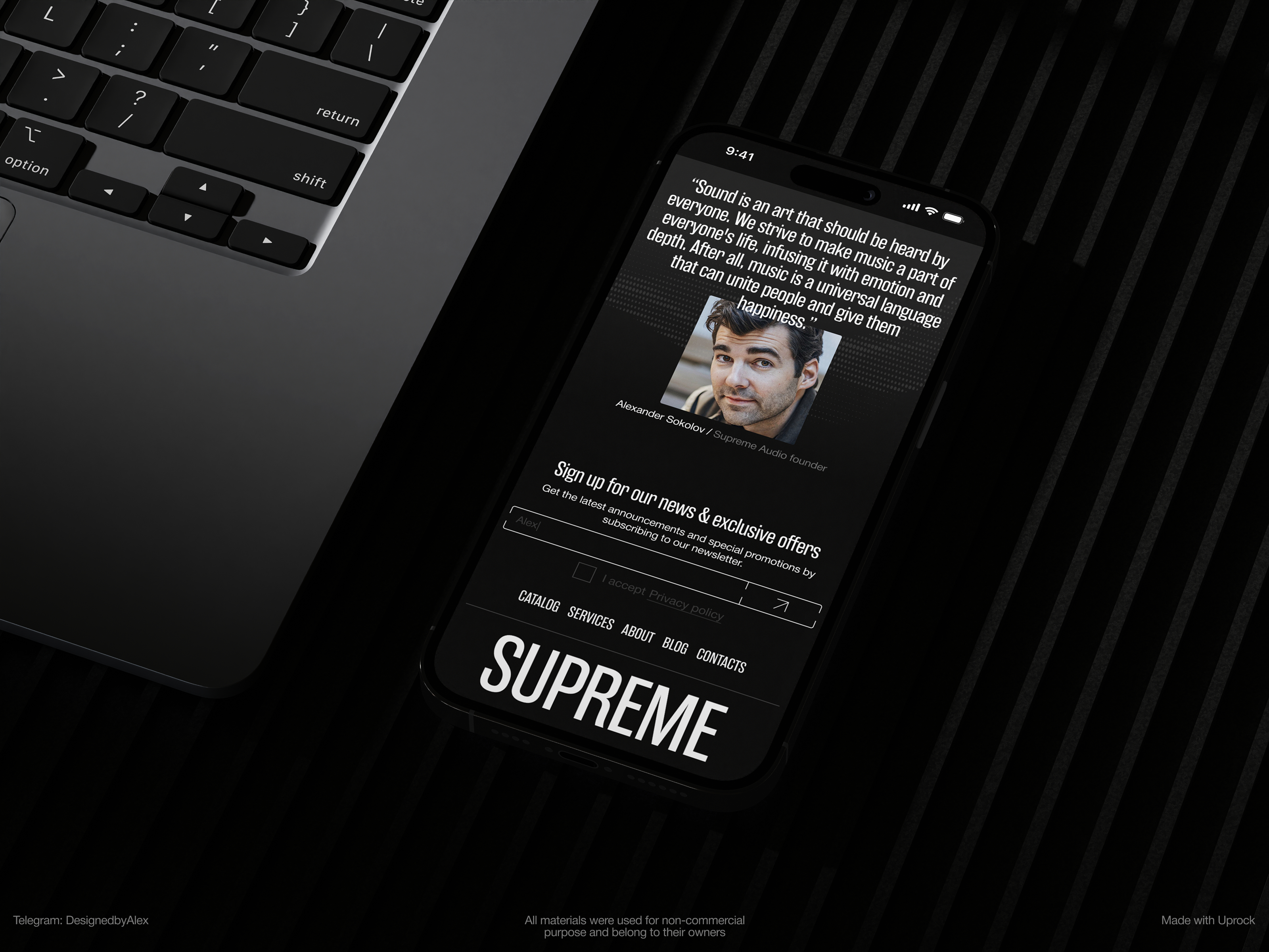 Supreme Sound | UX-UI Design — Изображение №12 — Интерфейсы, Брендинг на Dprofile