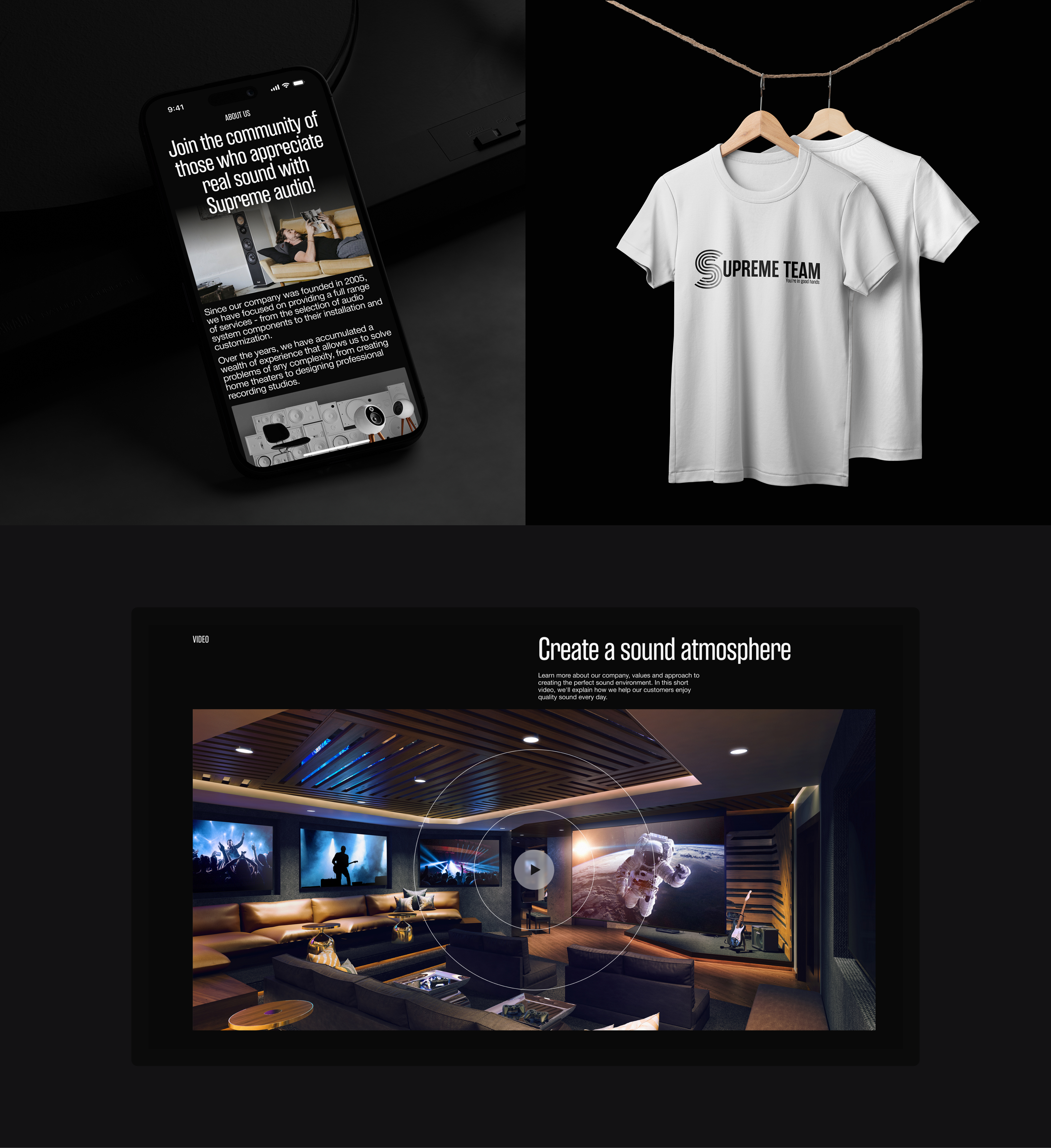 Supreme Sound | UX-UI Design — Изображение №11 — Интерфейсы, Брендинг на Dprofile