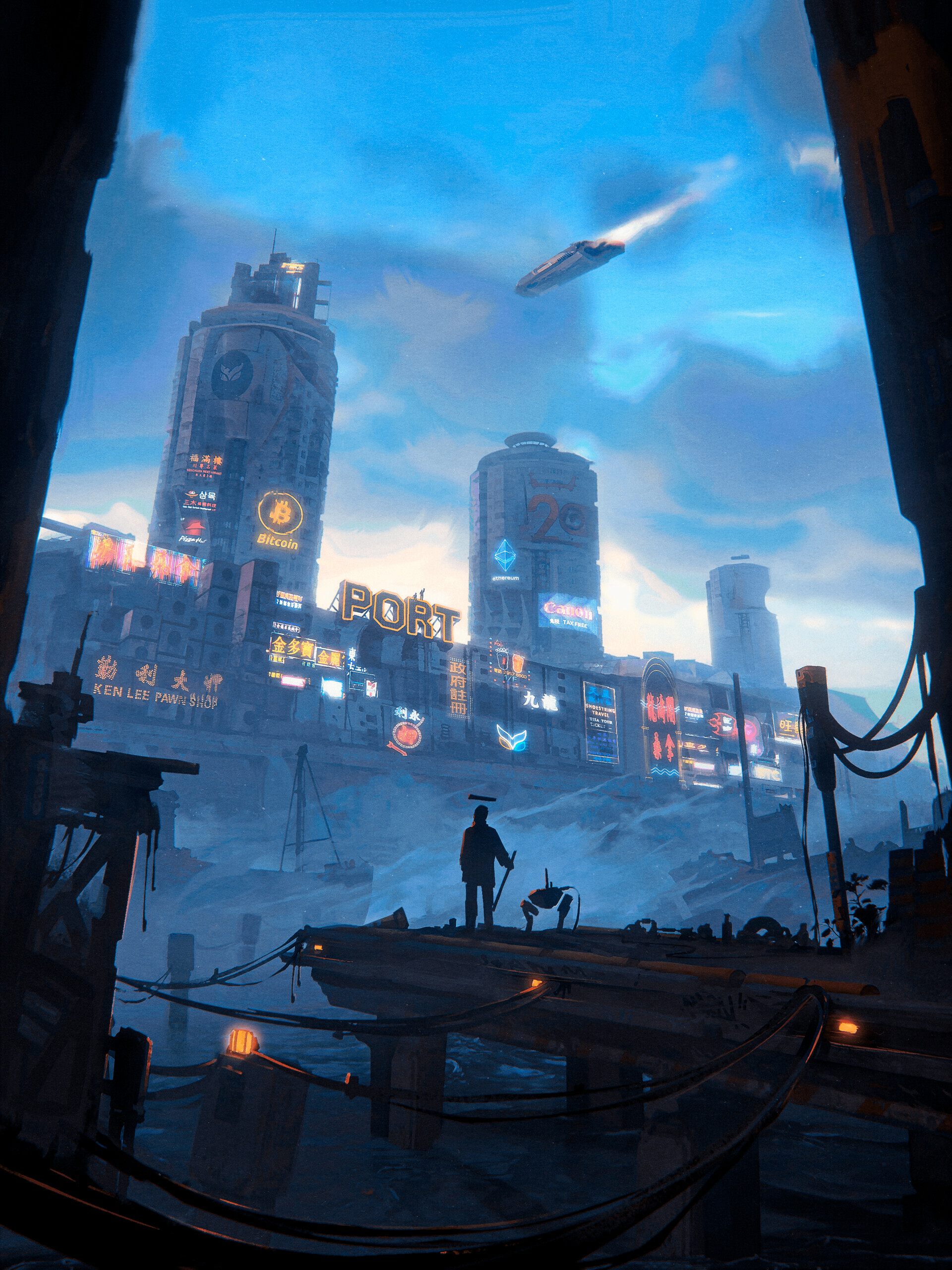 Port — Изображение №1 — Иллюстрация на Dprofile