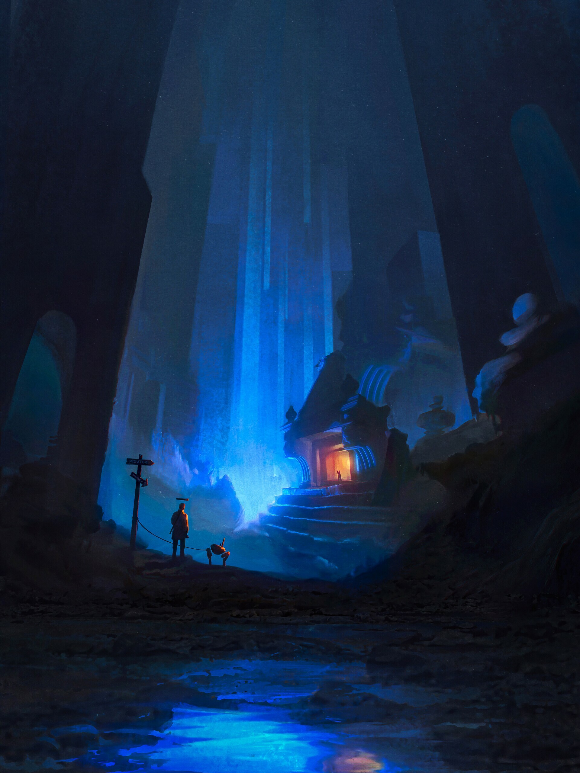 Caves — Изображение №2 — Иллюстрация на Dprofile