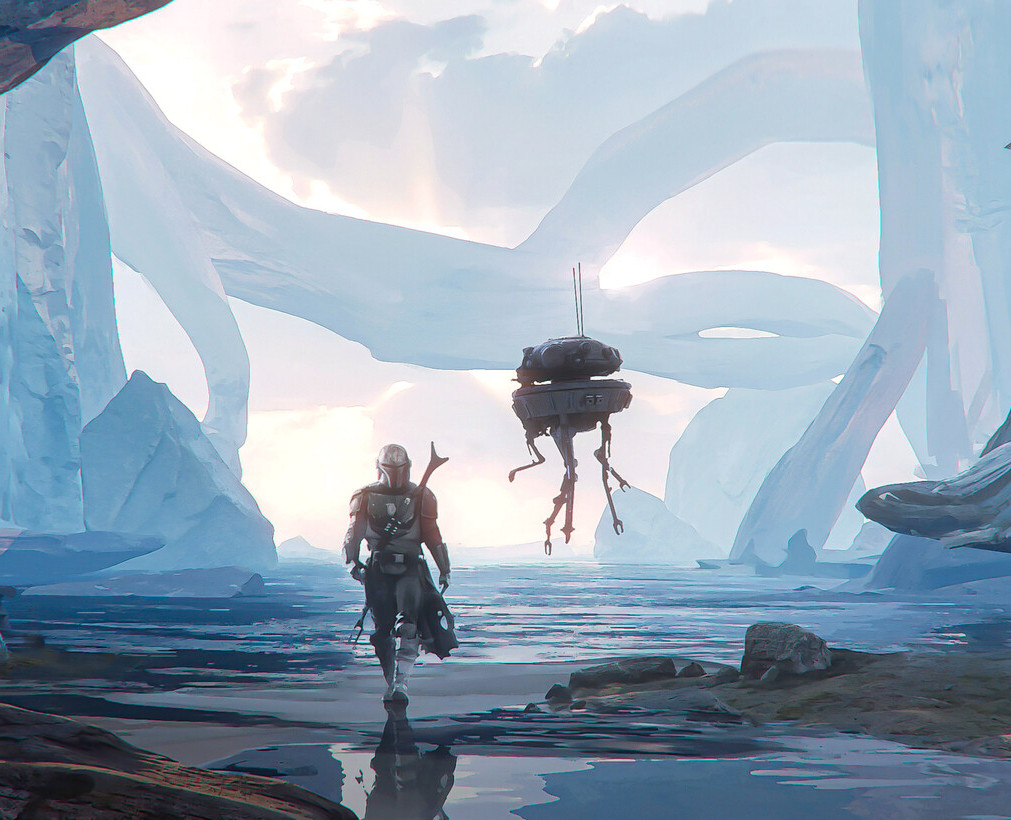 The Mandalorian — Иллюстрация на Dprofile