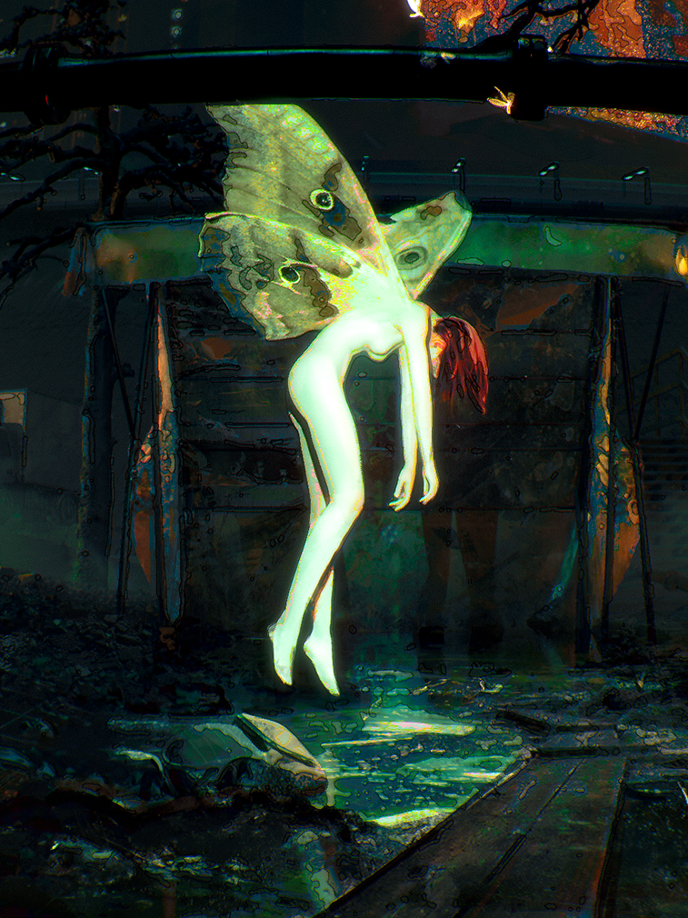 Yōsei no Tanjō — Birth of Fairy — Изображение №6 — Иллюстрация, 3D на Dprofile