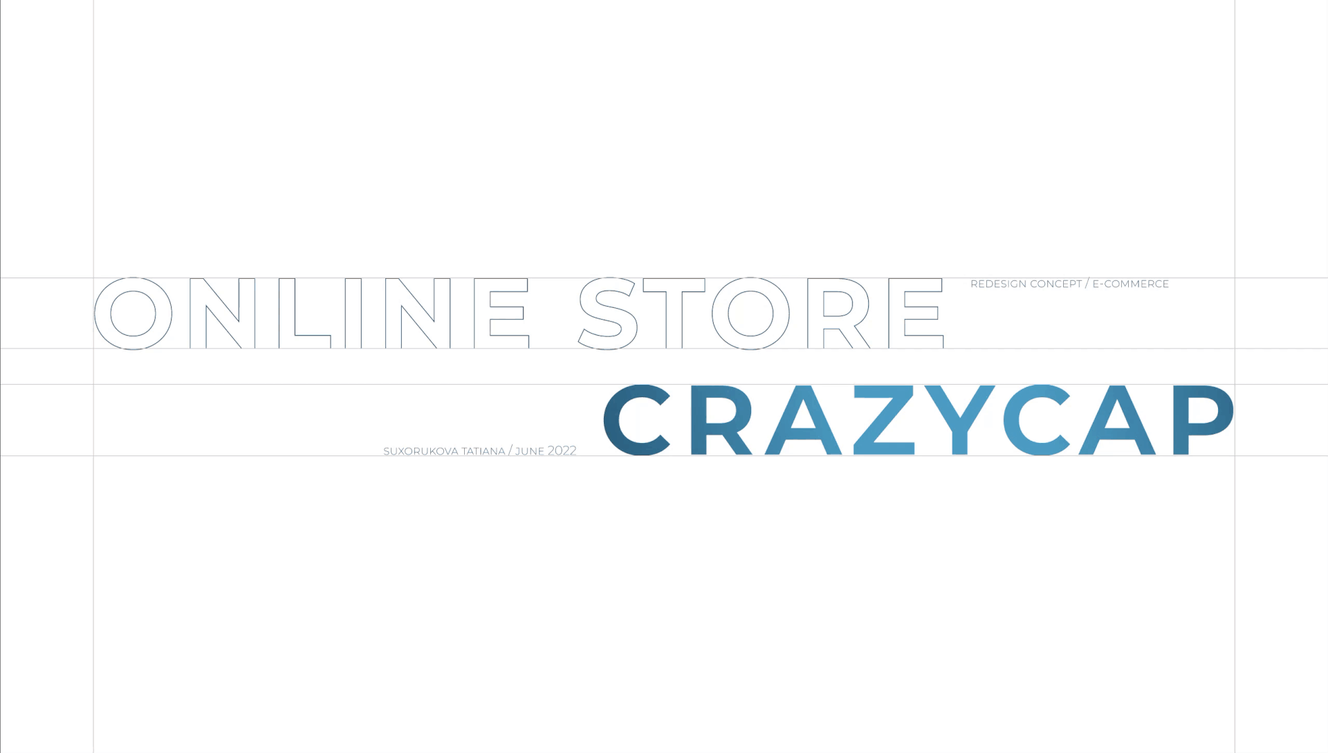 Concept website CrazyCap | online store redesign — Изображение №1 — Интерфейсы на Dprofile