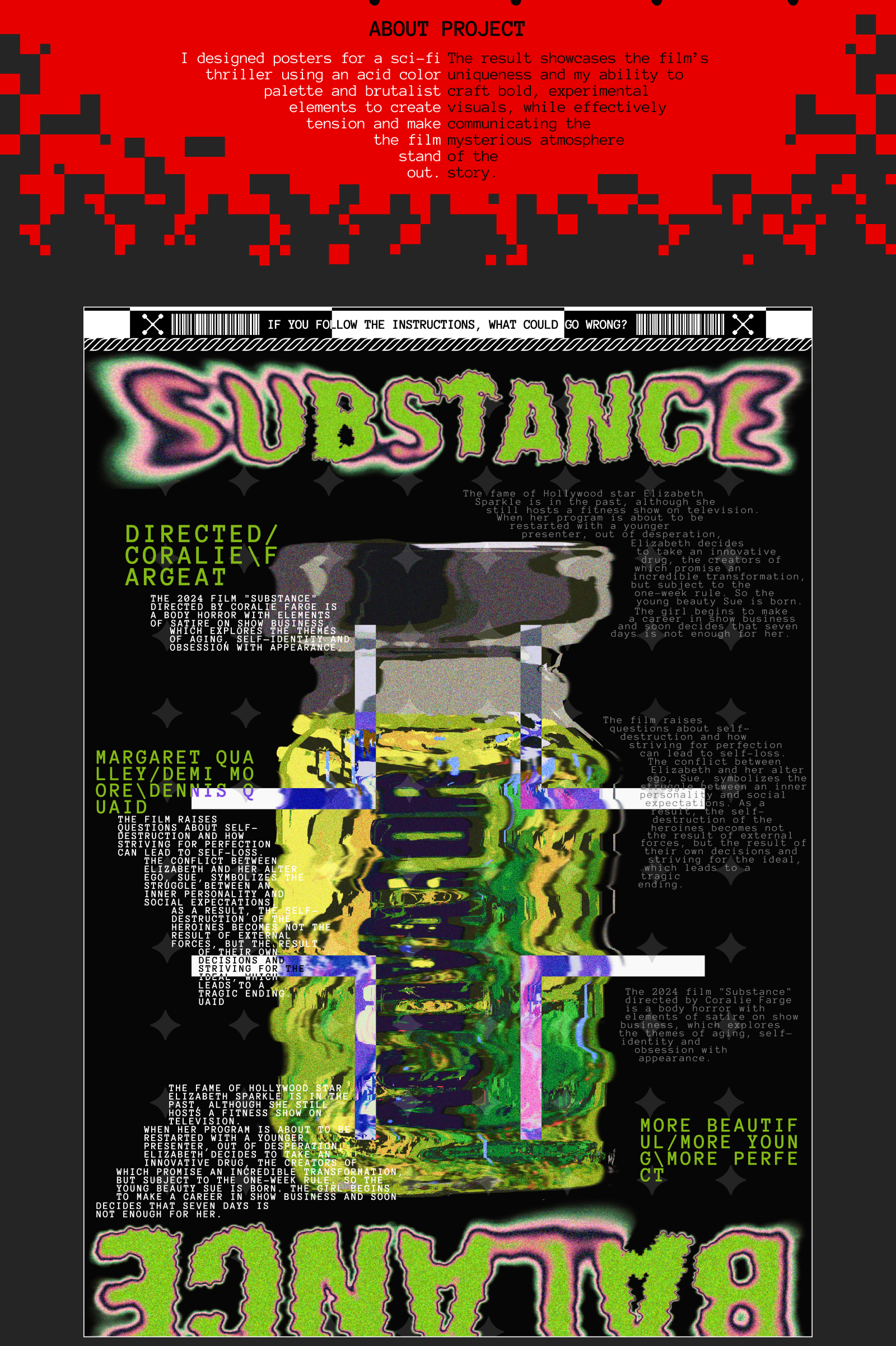 SUBSTANCE|POSTER COLLECTION — Изображение №2 — Графика на Dprofile