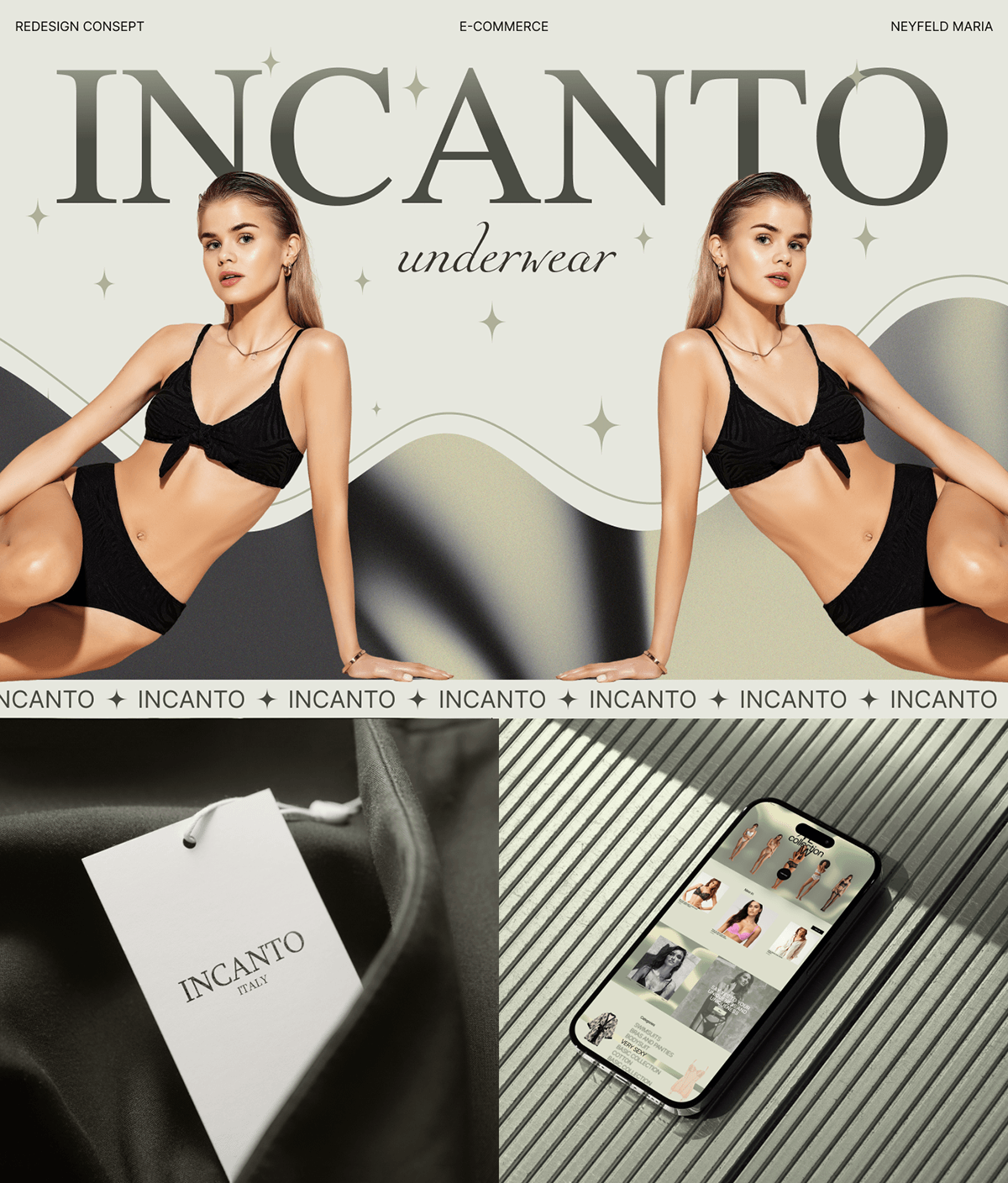 INCANTO/E-commerce/Redesign — Изображение №1 — Интерфейсы, Брендинг на Dprofile