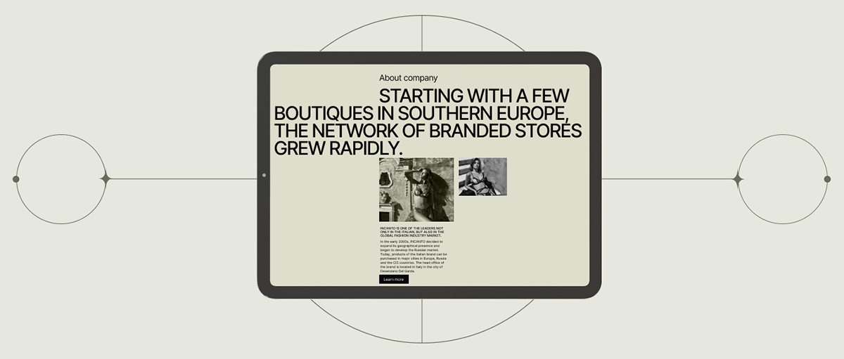 INCANTO/E-commerce/Redesign — Изображение №2 — Интерфейсы, Брендинг на Dprofile