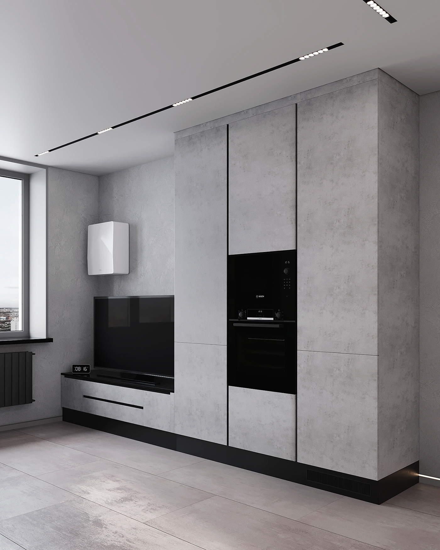 Kitchen-living room — Изображение №9 — Иллюстрация, 3D на Dprofile