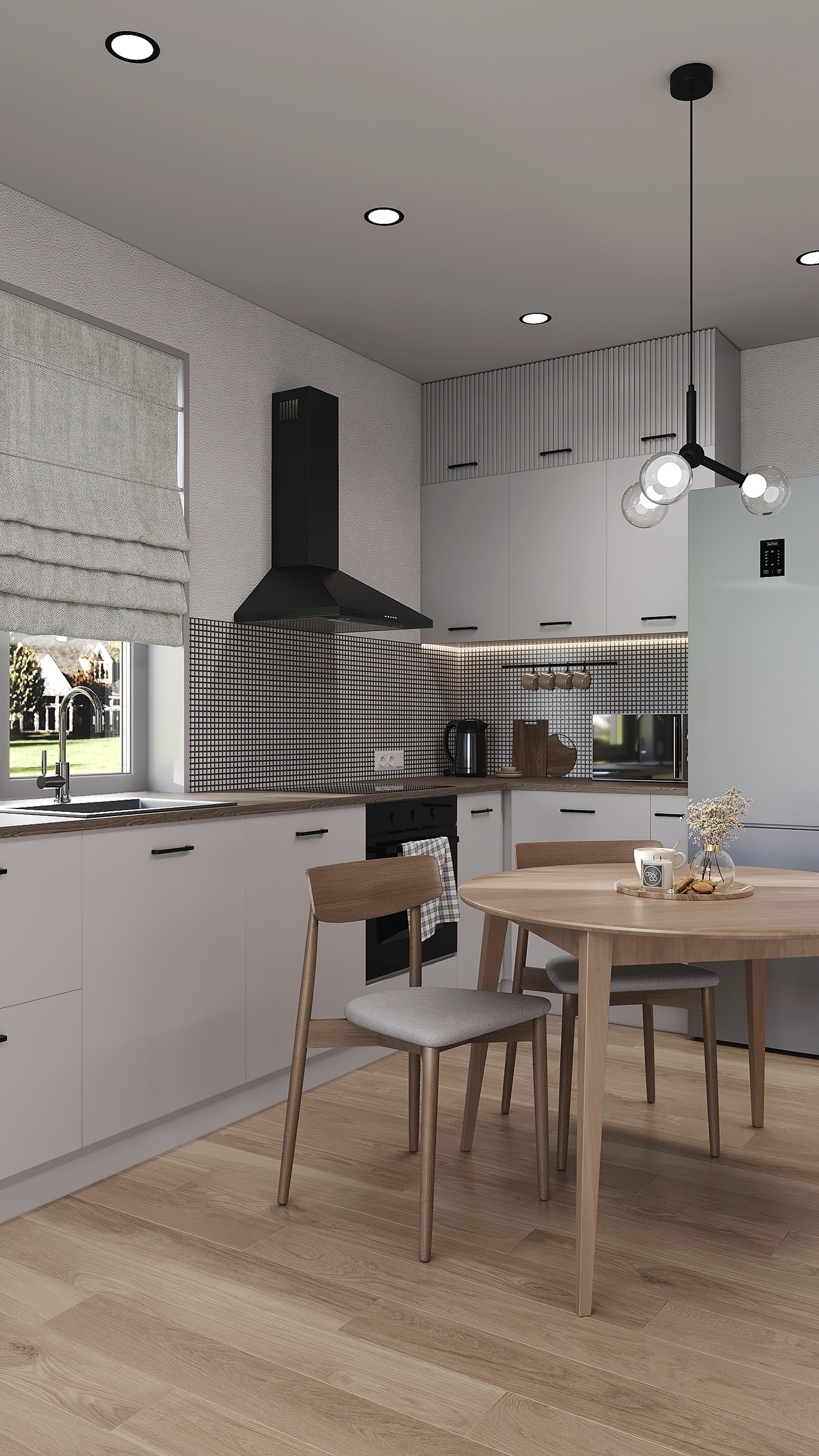 Kitchen-living room — Изображение №8 — Иллюстрация, 3D на Dprofile