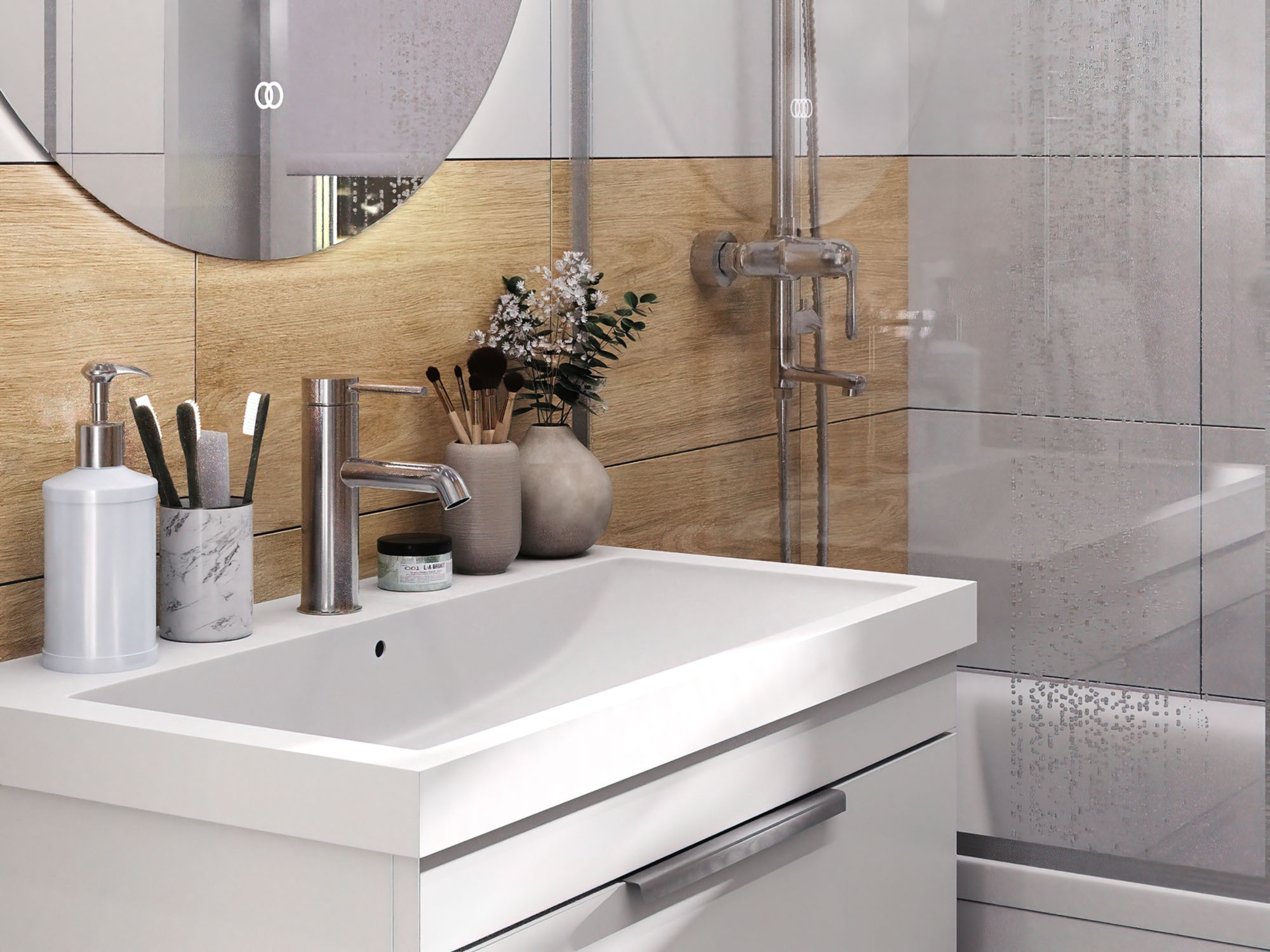 Bathroom and laundry room — Изображение №5 — Иллюстрация, 3D на Dprofile