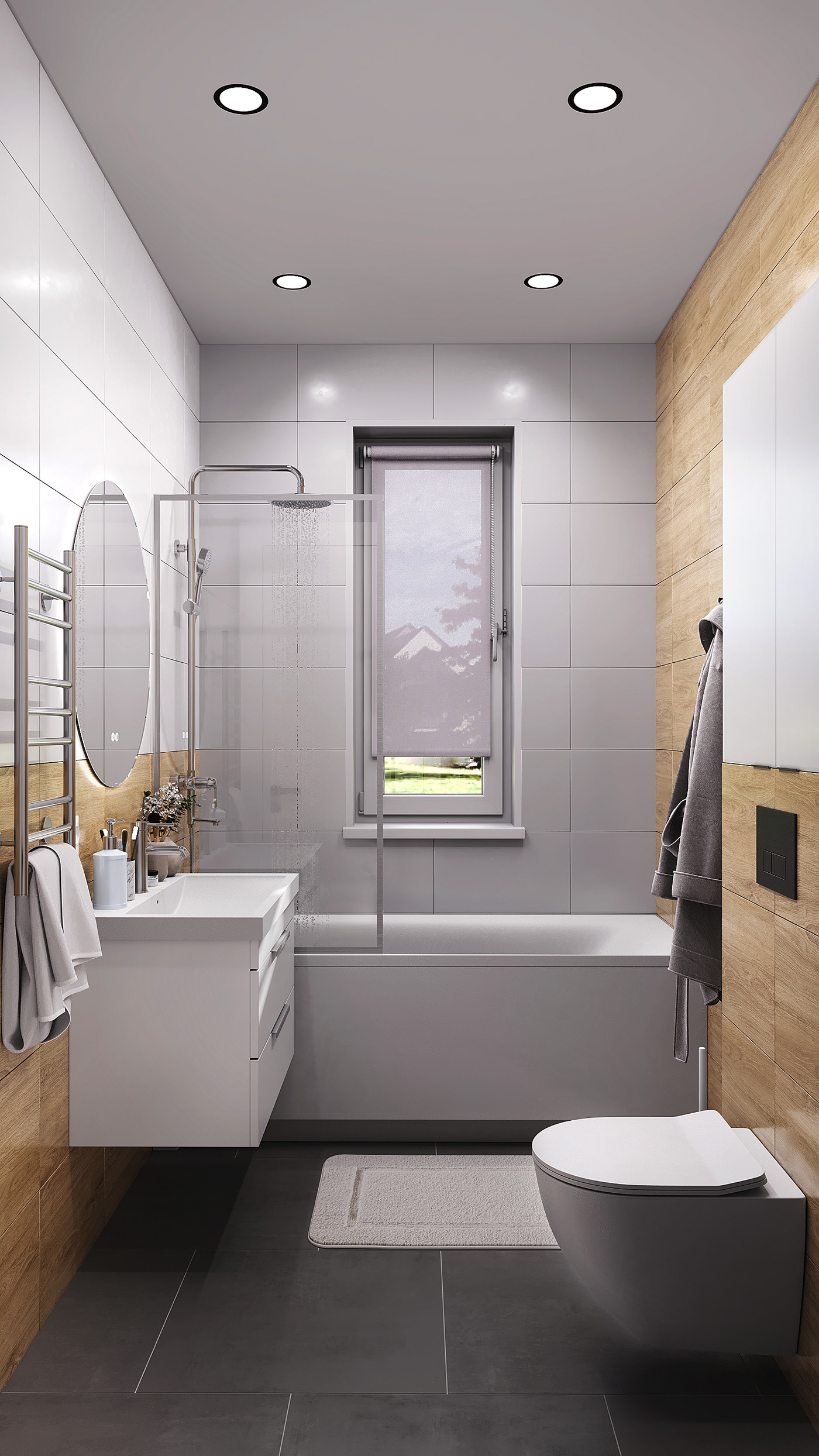 Bathroom and laundry room — Изображение №7 — Иллюстрация, 3D на Dprofile