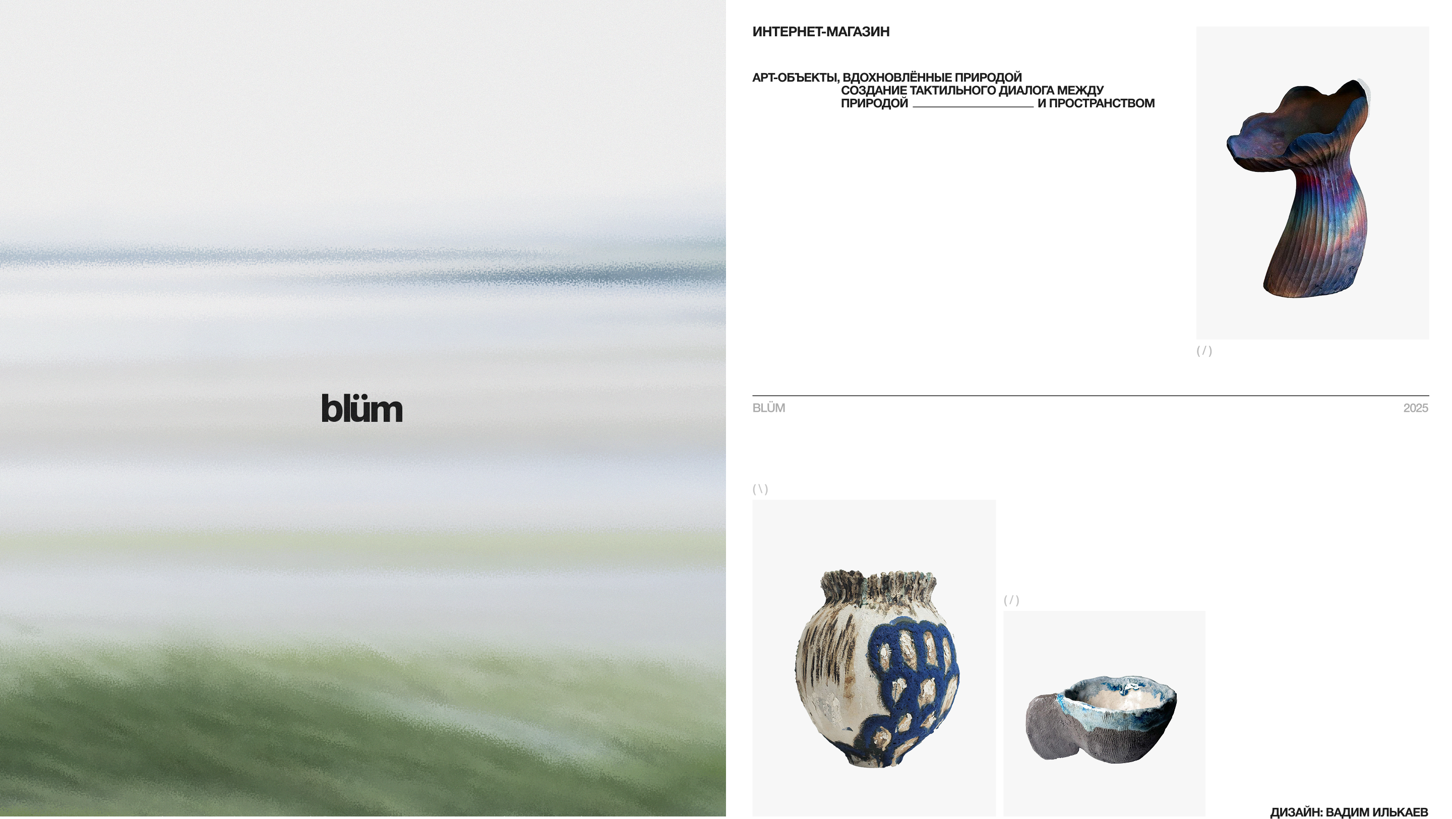 blüm / Интернет-магазин — Изображение №1 — Интерфейсы на Dprofile