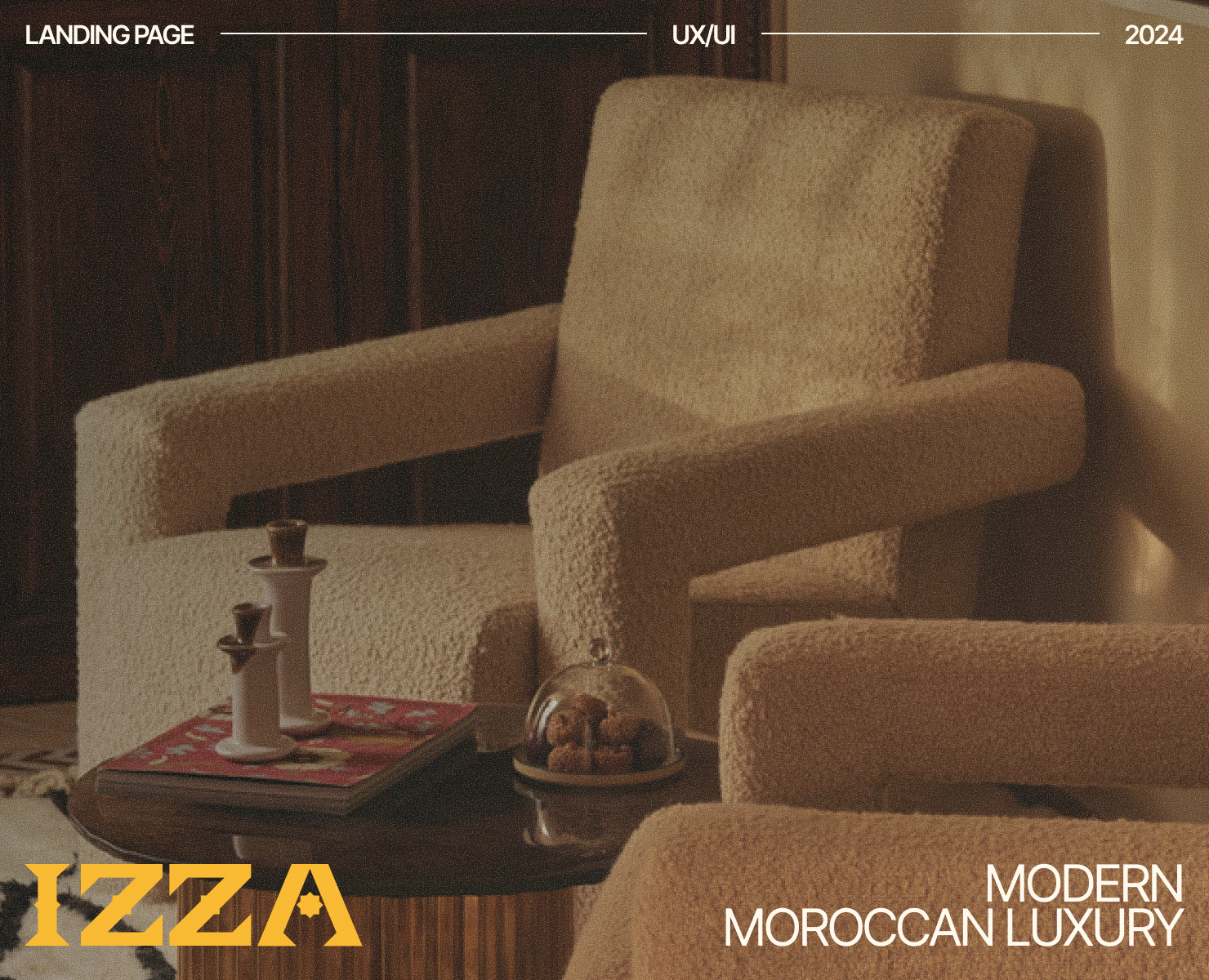 IZZA / Landing Page — Интерфейсы, Брендинг на Dprofile
