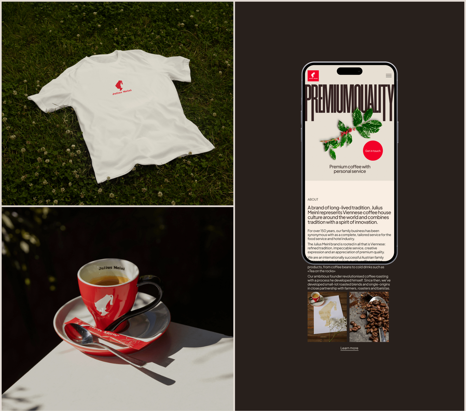 Julius Meinl | Landing page — Изображение №3 — Интерфейсы на Dprofile
