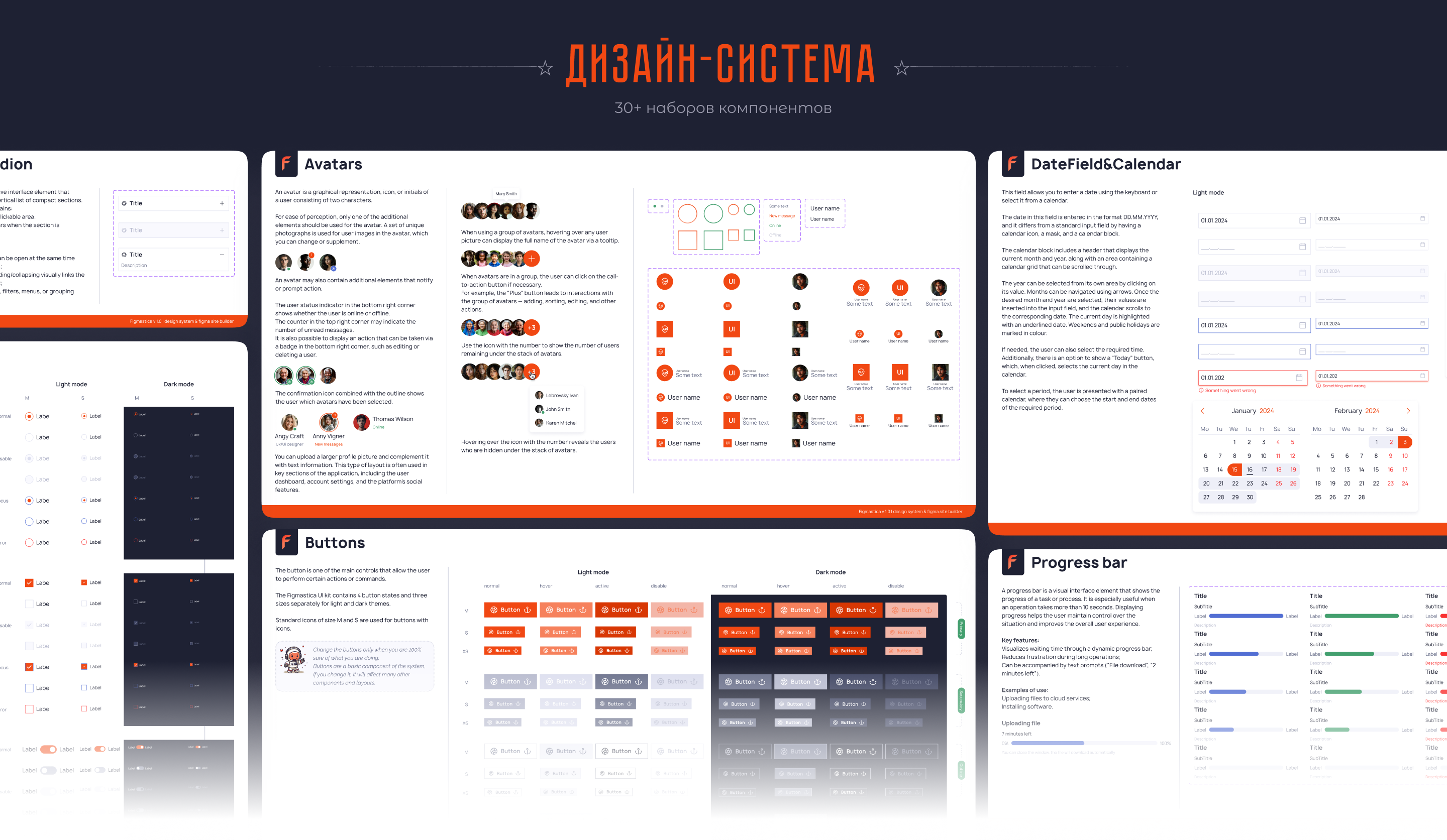 Дизайн-система Фигмастика — Изображение №2 — Интерфейсы на Dprofile