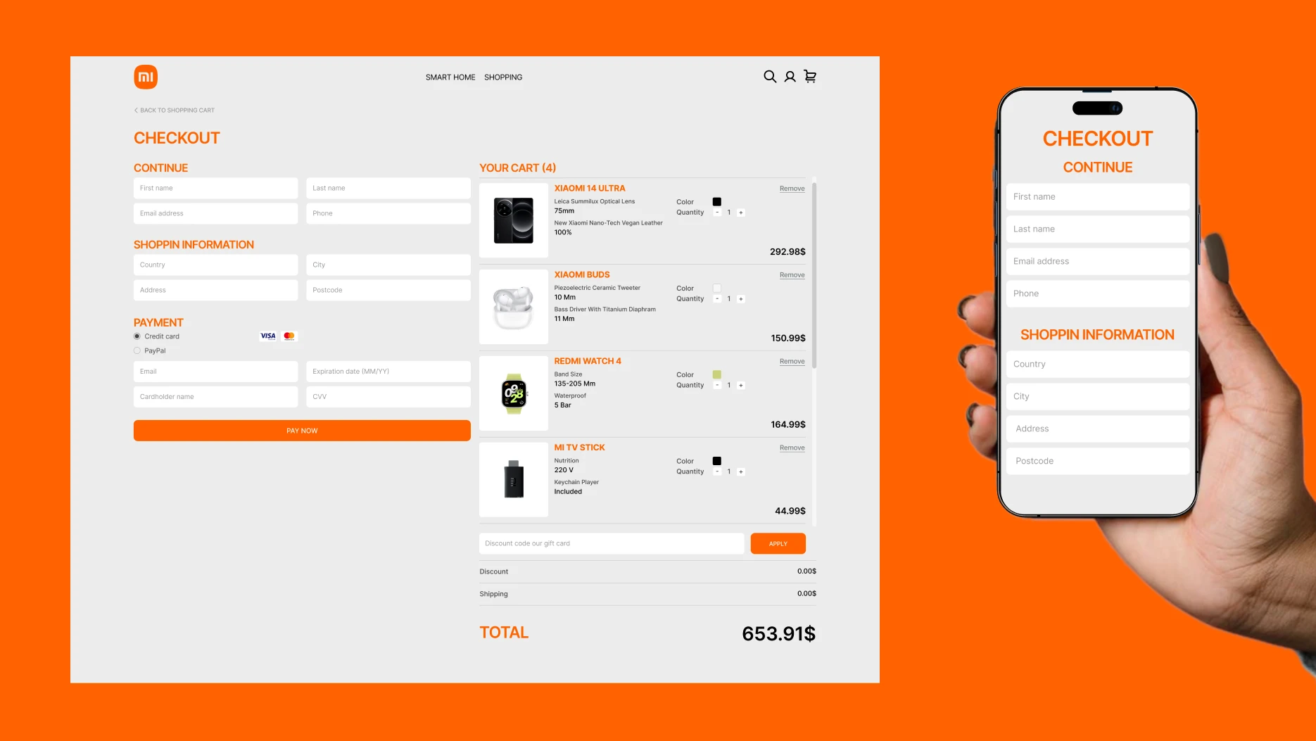 XIAOMI — Изображение №12 — Интерфейсы на Dprofile