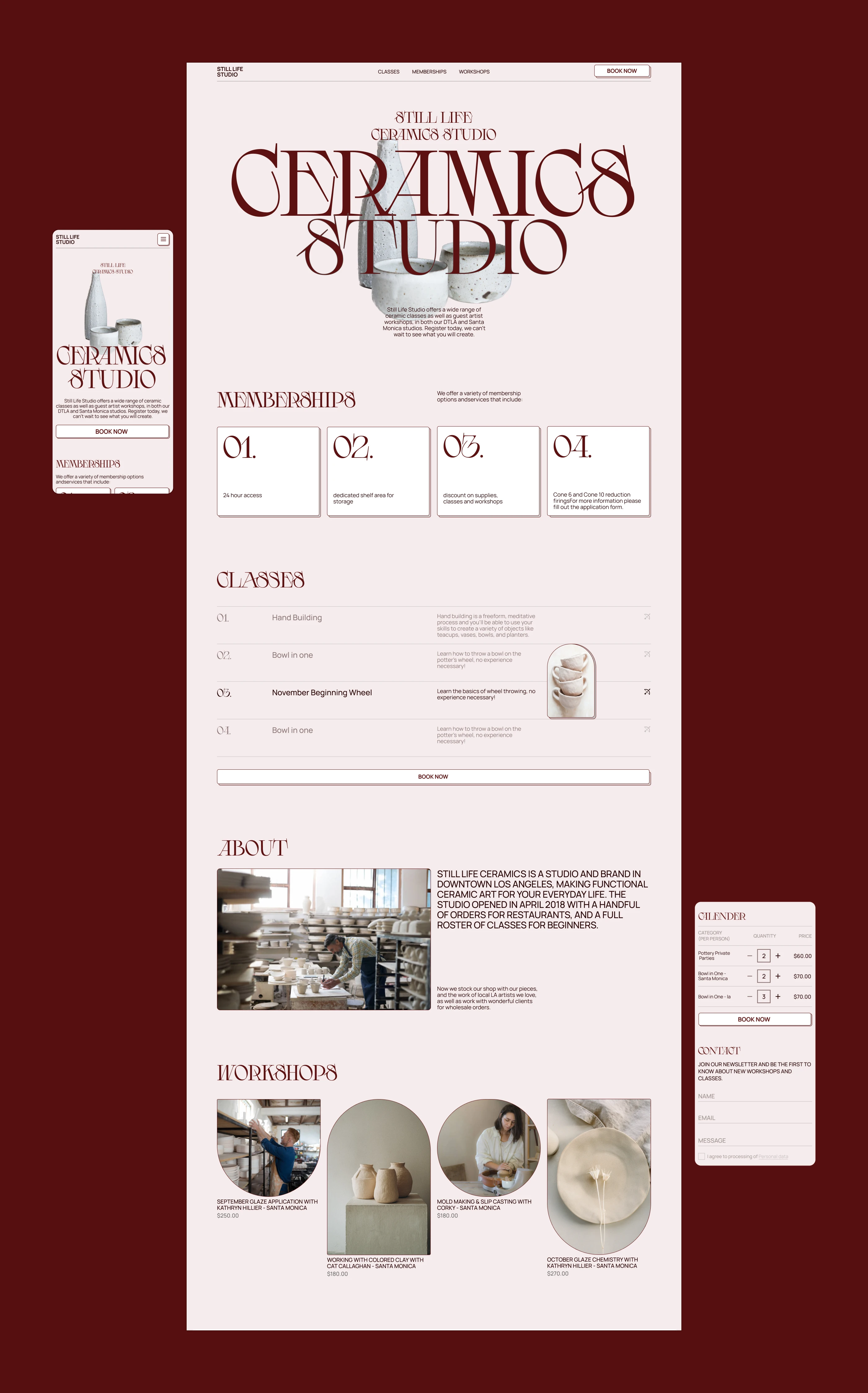 Still life studio — Изображение №4 — Интерфейсы, Брендинг на Dprofile