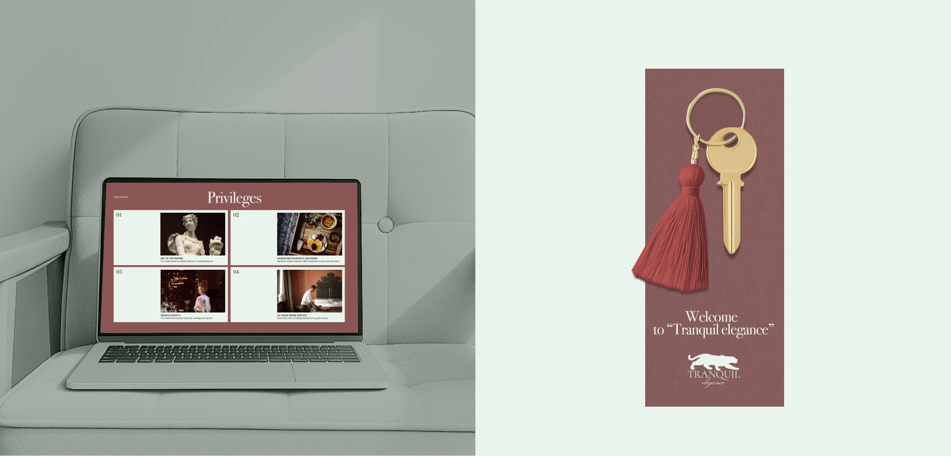 Tranquil elegance — Изображение №7 — Интерфейсы, Брендинг на Dprofile