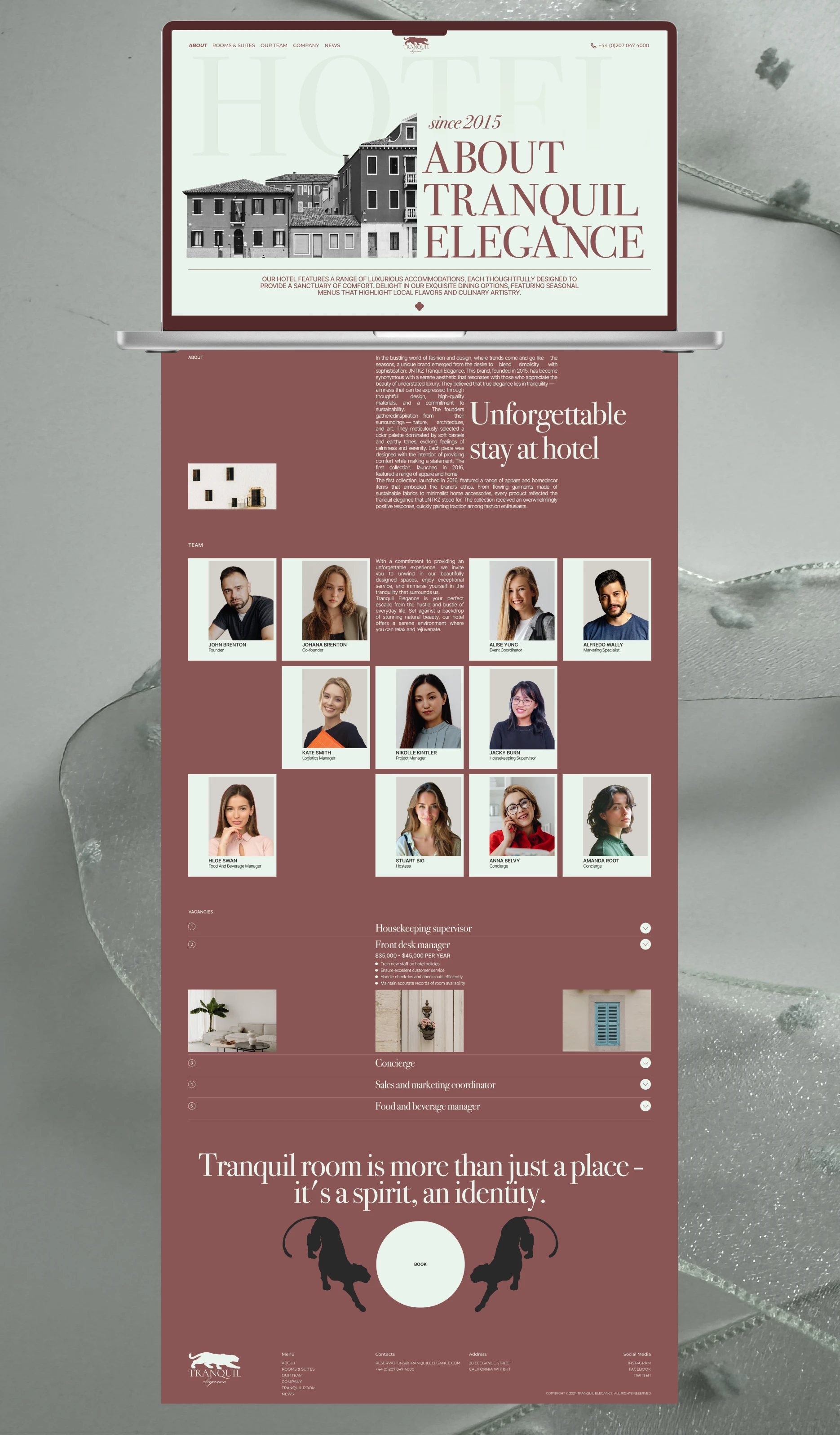Tranquil elegance — Изображение №5 — Интерфейсы, Брендинг на Dprofile