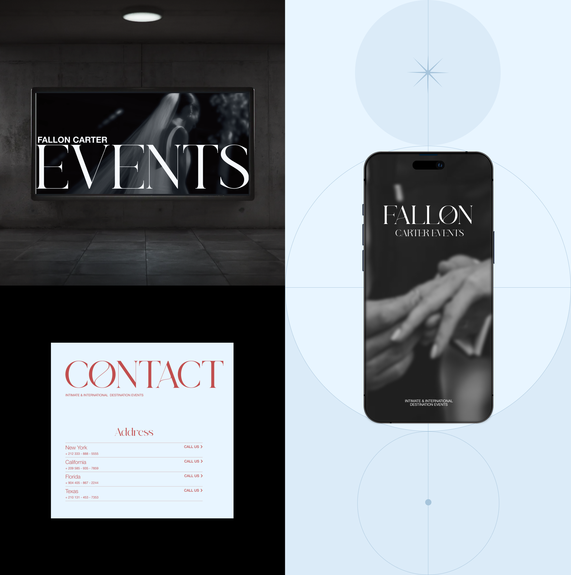 Fallon Carter events — Изображение №4 — Интерфейсы, Брендинг на Dprofile