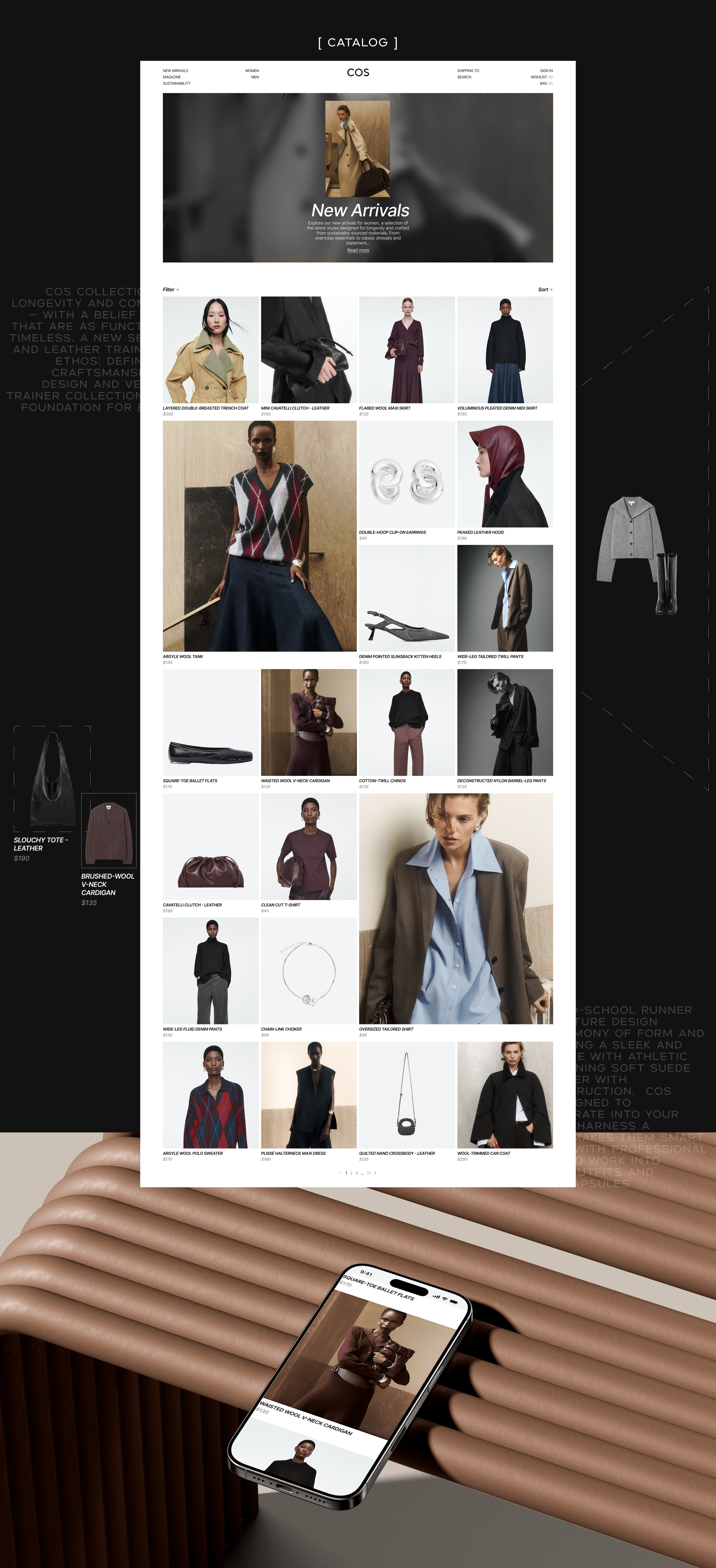 COS | E-commerce — Изображение №4 — Интерфейсы на Dprofile