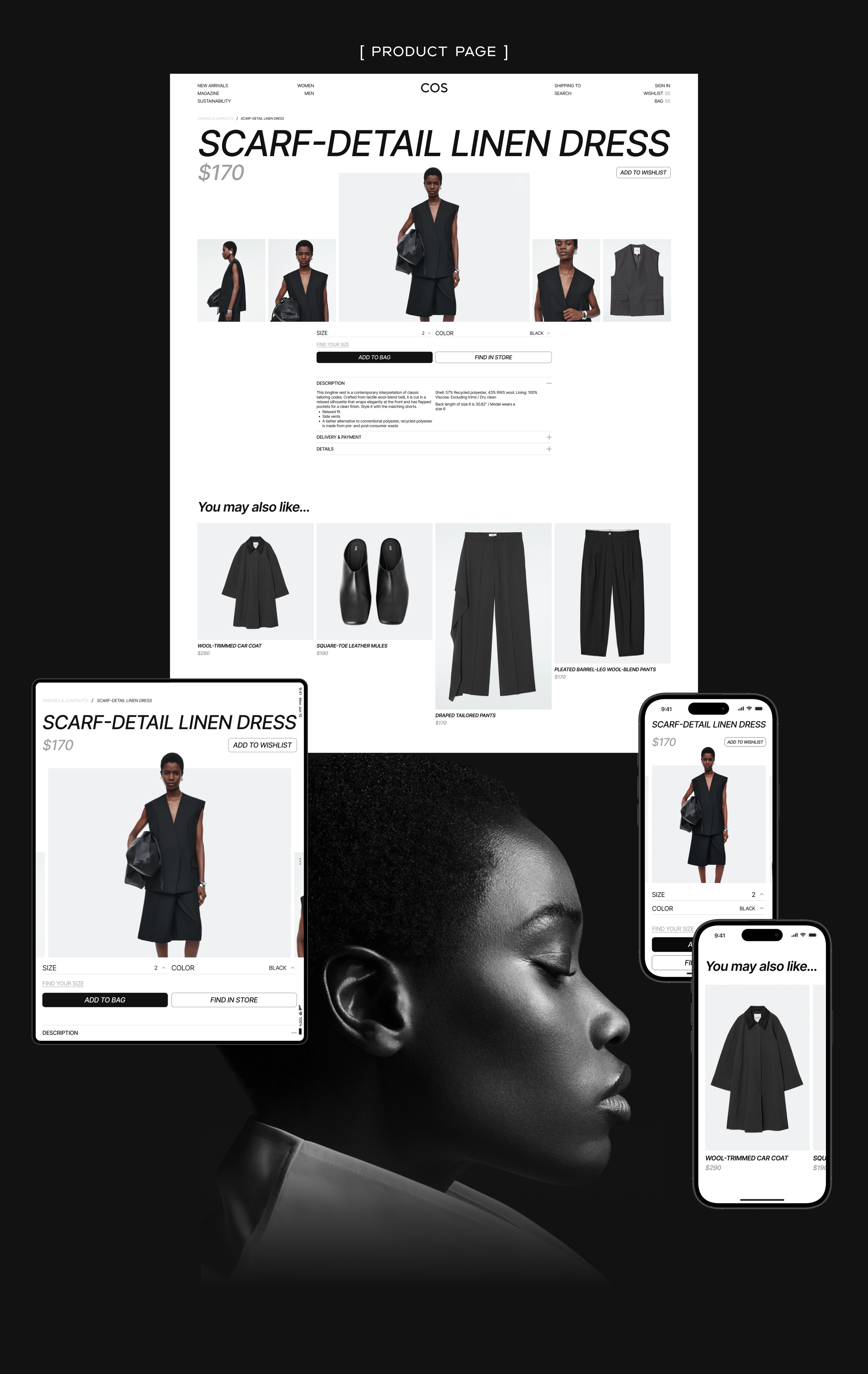 COS | E-commerce — Изображение №7 — Интерфейсы на Dprofile
