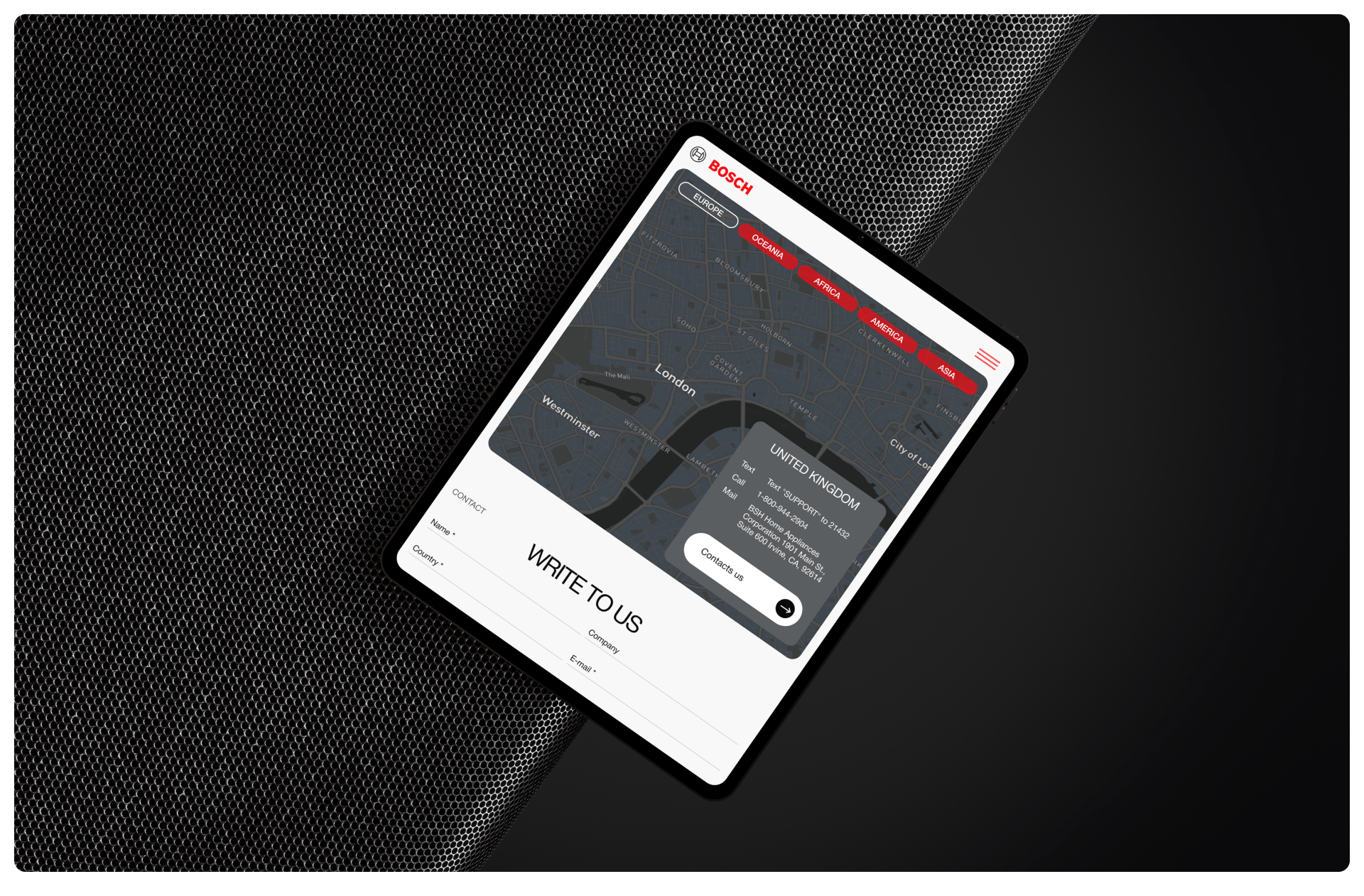 CORPORATE REDESIGN | BOSCH — Изображение №12 — Интерфейсы на Dprofile