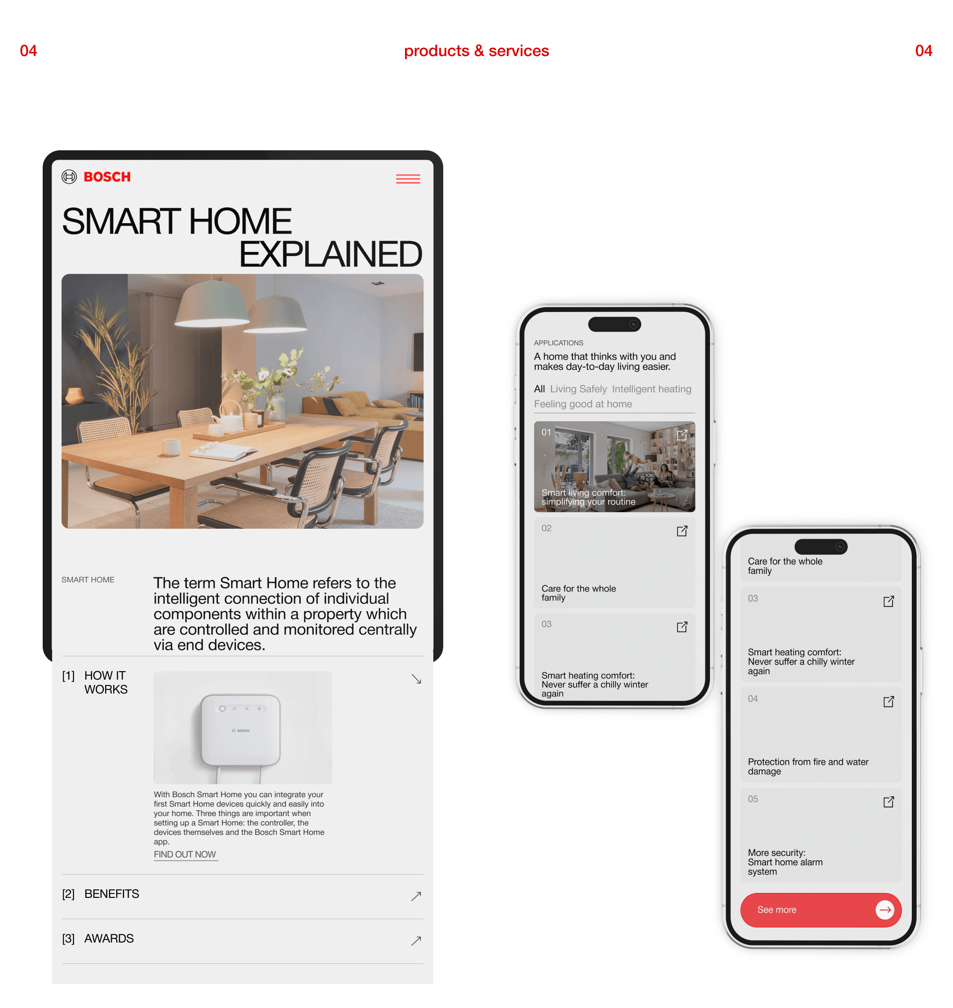 CORPORATE REDESIGN | BOSCH — Изображение №6 — Интерфейсы на Dprofile