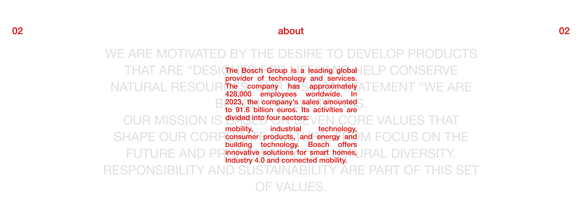 CORPORATE REDESIGN | BOSCH — Изображение №3 — Интерфейсы на Dprofile