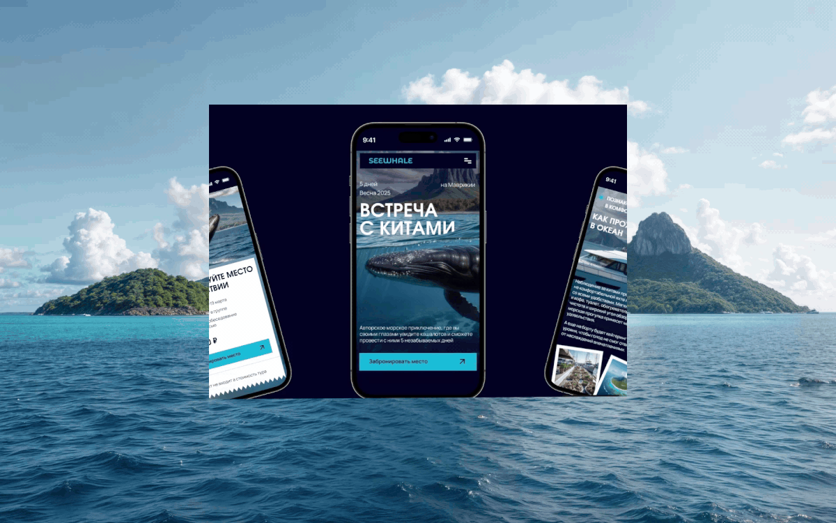See whale | Landing page — Изображение №9 — Интерфейсы, Анимация на Dprofile
