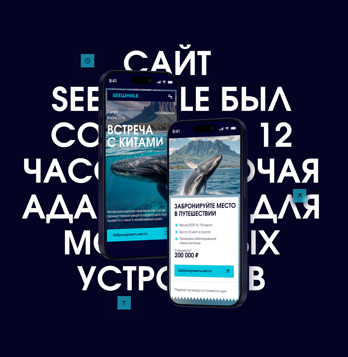 See whale | Landing page — Изображение №5 — Интерфейсы, Анимация на Dprofile