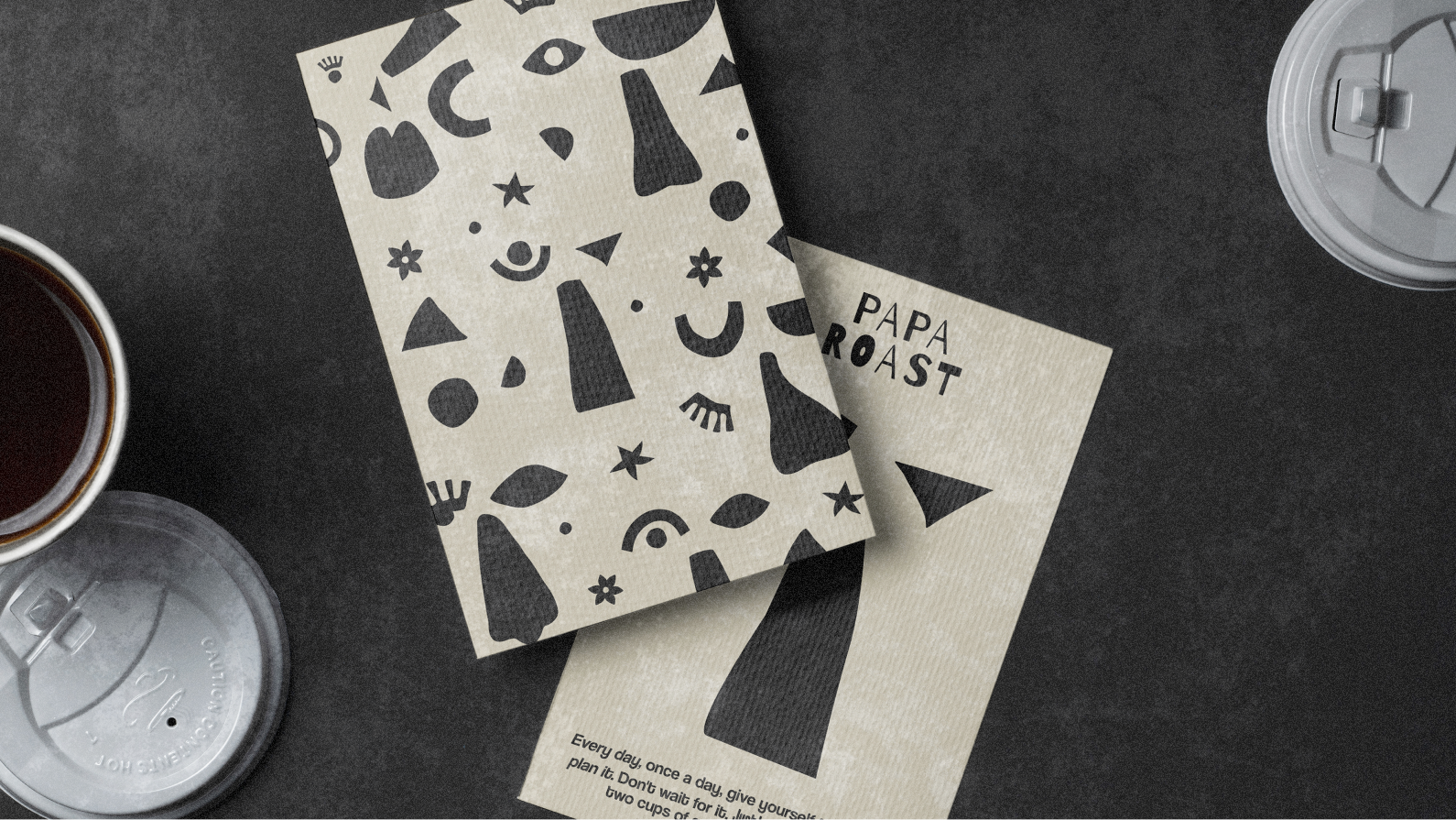 Айдентика кофейного бренда Papa Roast — Изображение №4 — Брендинг на Dprofile
