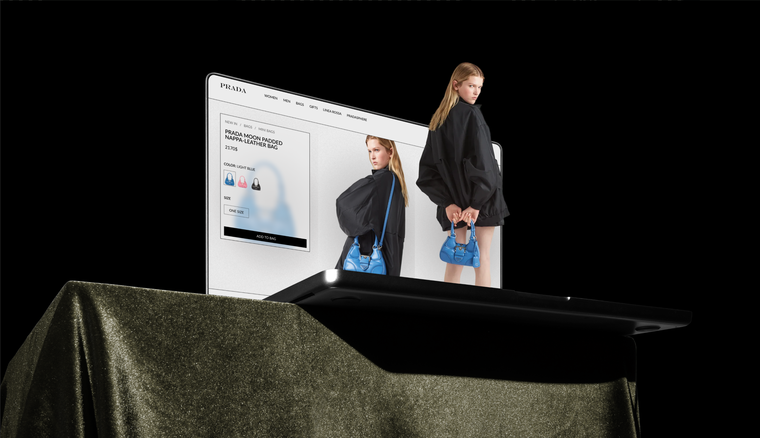 PRADA | Редизайн сайта интернет-магазина — Изображение №9 — Интерфейсы на Dprofile