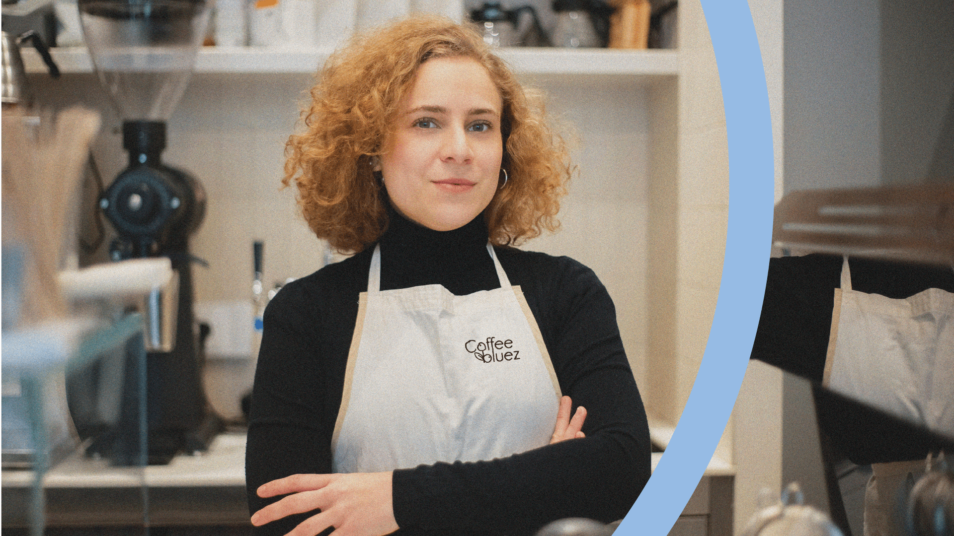 Фирменный стиль для кофейни ростерии Coffee bluze — Изображение №8 — Брендинг, Графика на Dprofile
