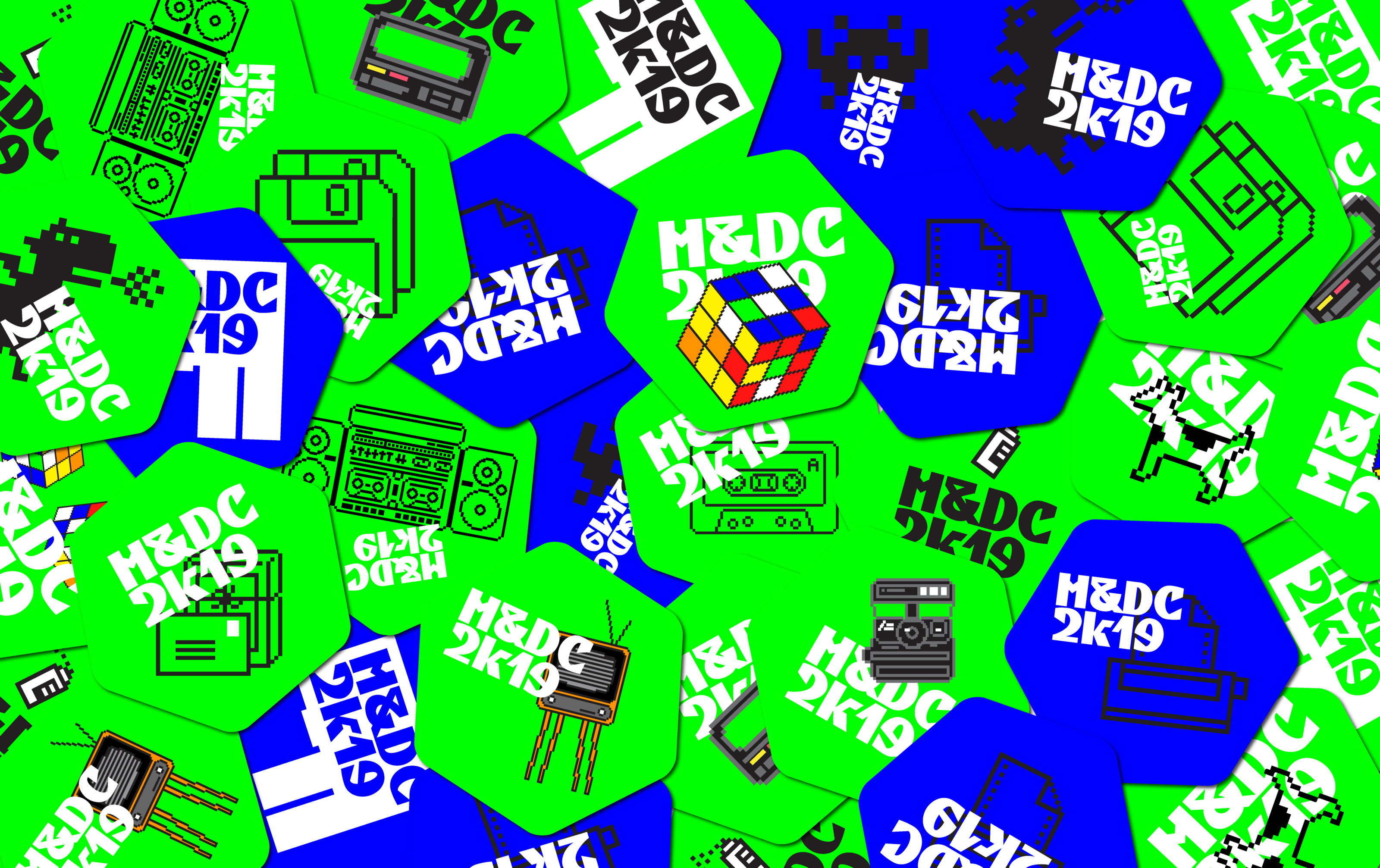Фирменный стиль конференции M&DC2k19 — Изображение №8 — Брендинг на Dprofile