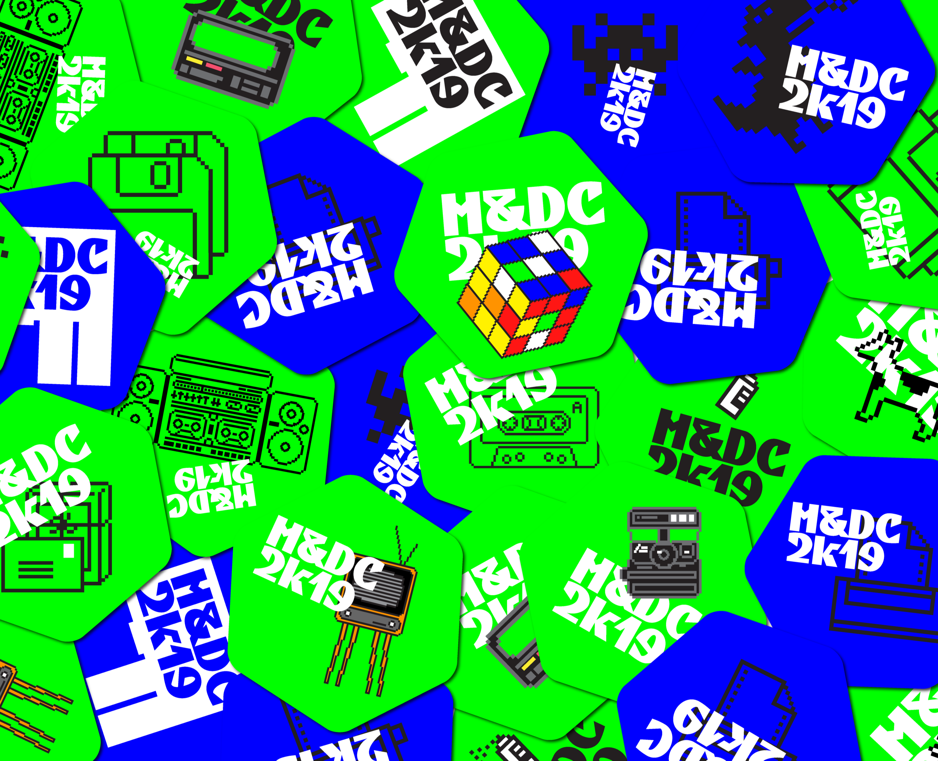 Фирменный стиль конференции M&DC2k19 — Брендинг на Dprofile