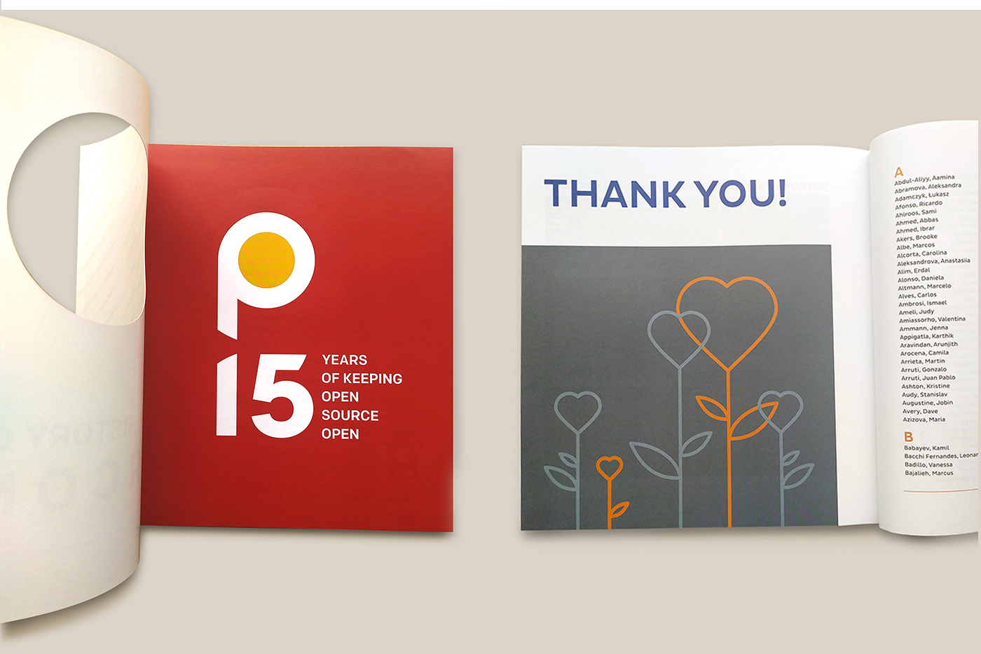 PERCONA 15 years. Брошюра для IT-компании. — Изображение №4 — Графика на Dprofile