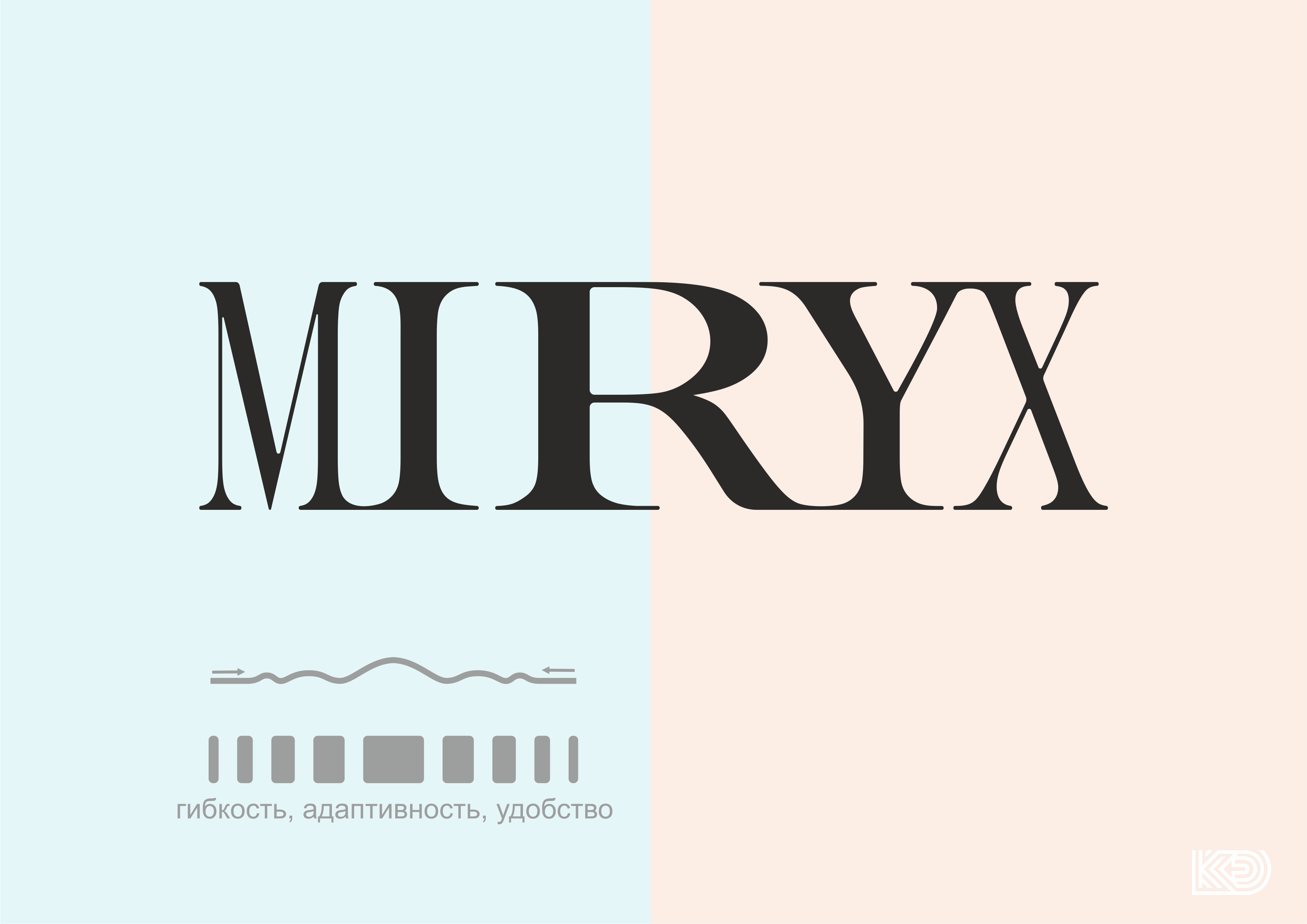 MIRYX. Логотип российского бренда женской одежды size plus. — Изображение №2 — Брендинг на Dprofile
