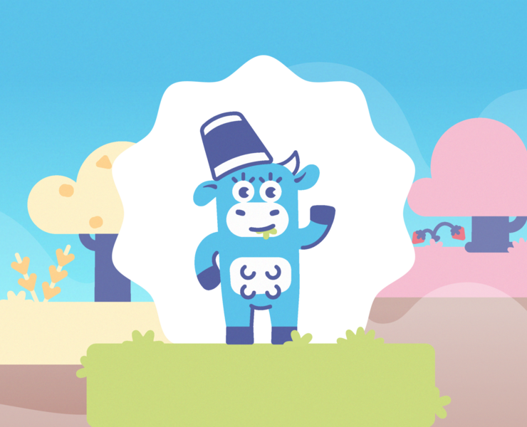 Moome — dairy products — Брендинг, Графика на Dprofile