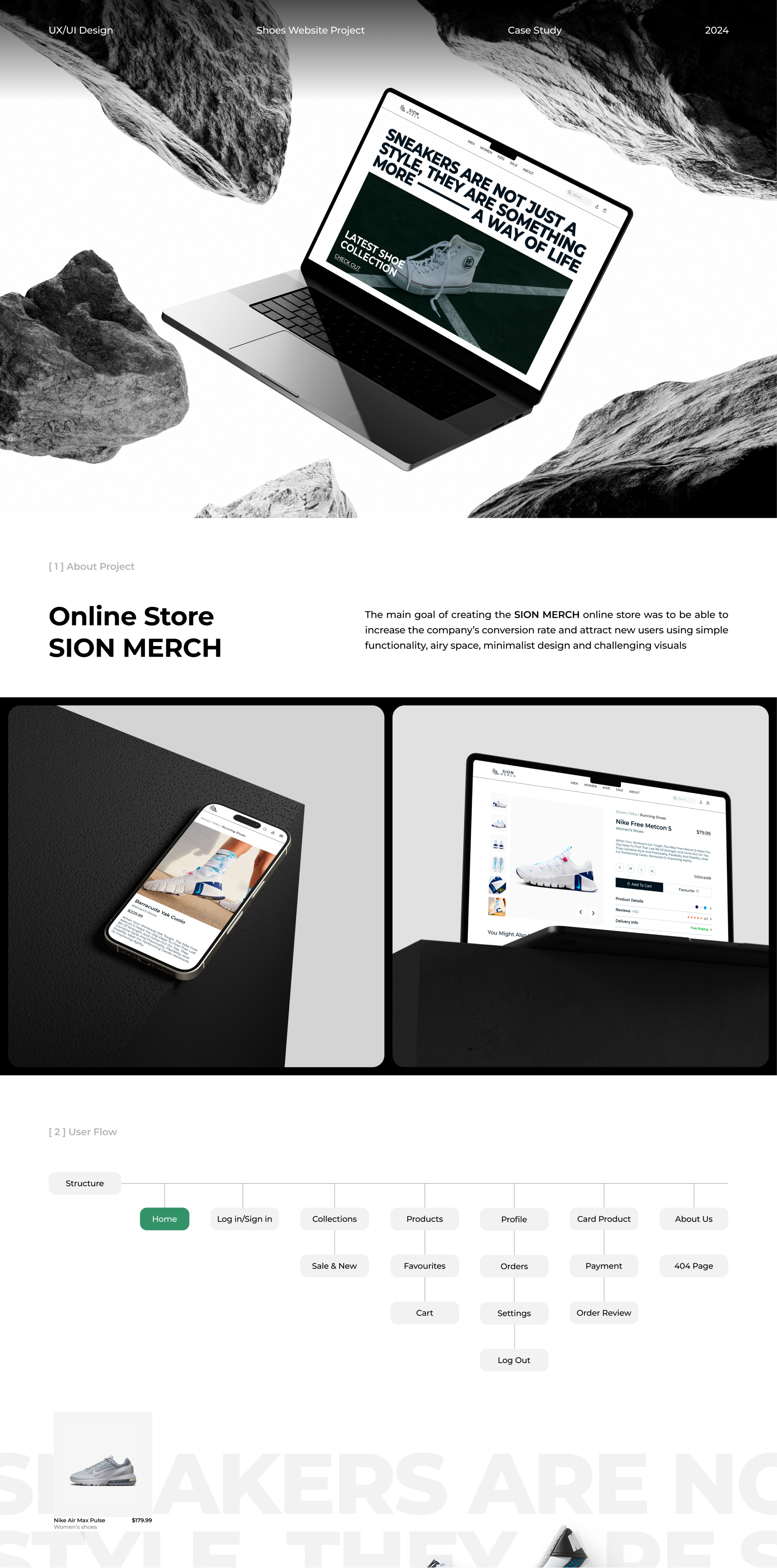 SION MERCH | Ecommerce website design concept — Изображение №1 — Графика, Интерфейсы на Dprofile