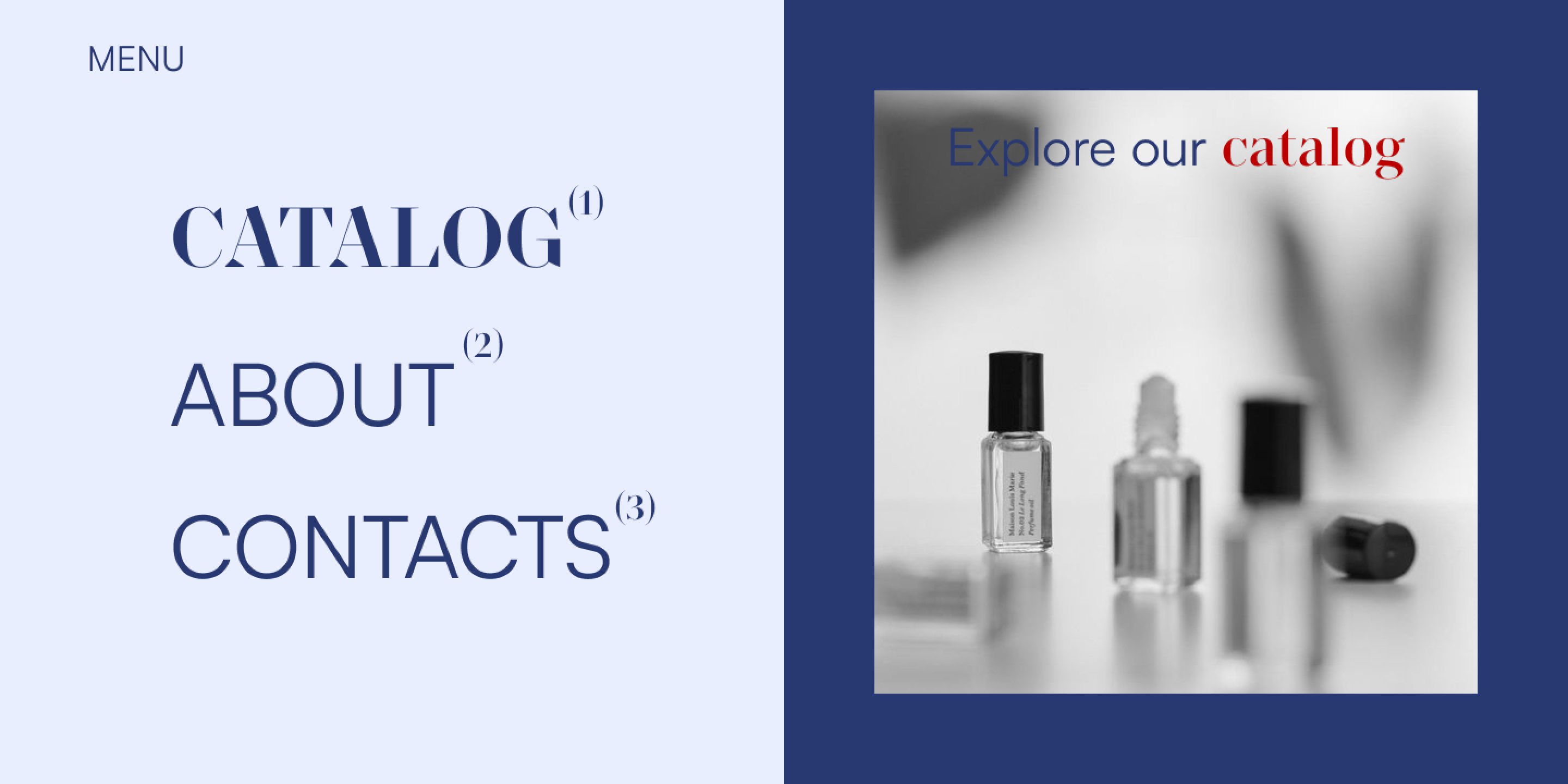 S'Allumer perfume website design — Изображение №7 — Брендинг, Интерфейсы на Dprofile