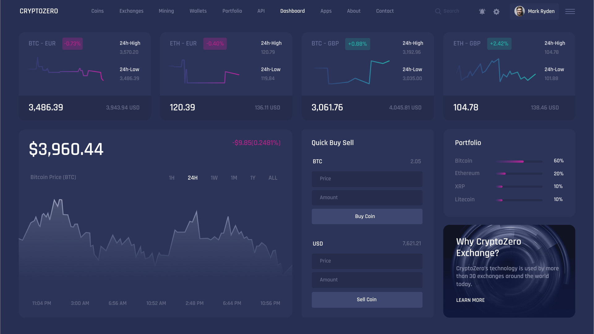 15 Days — 15 Concepts / UI Design Challenge — Изображение №5 — Интерфейсы на Dprofile
