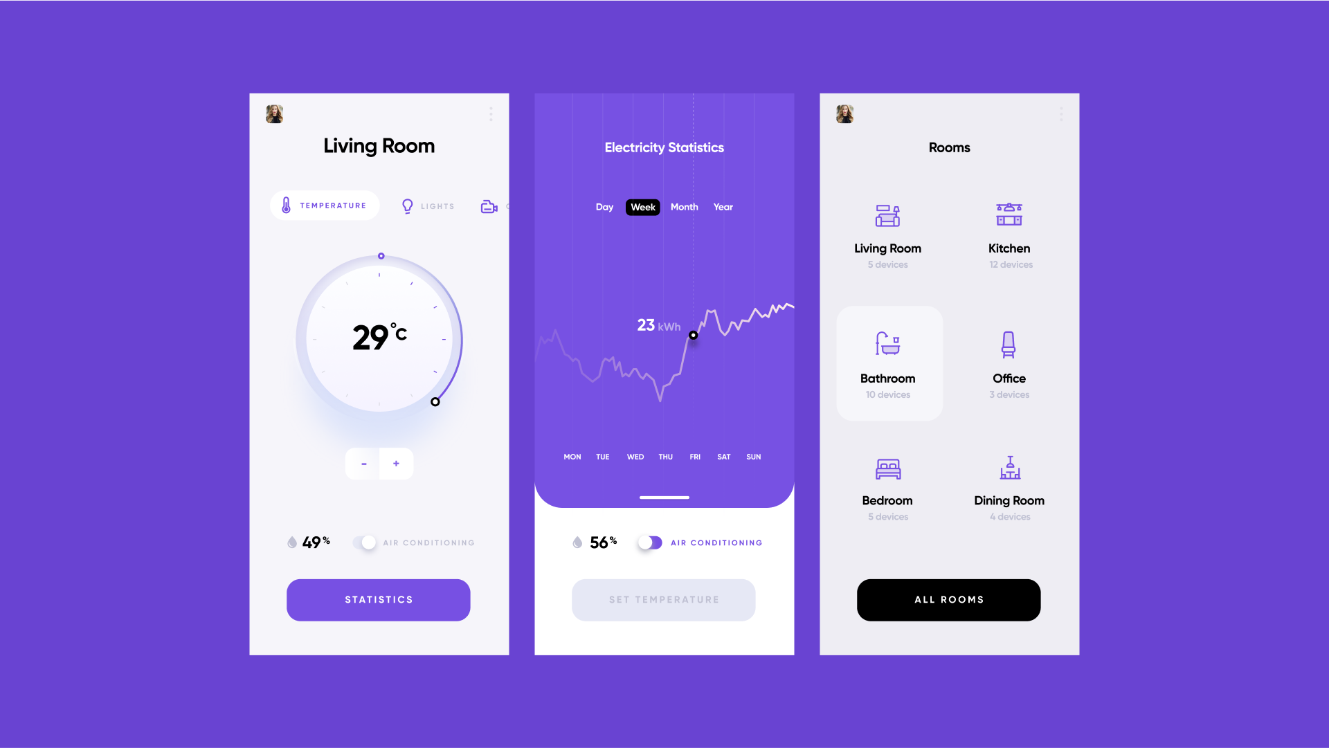 Mobile Design Challenge / Figma Free / UX / UI / App — Изображение №3 — Интерфейсы на Dprofile