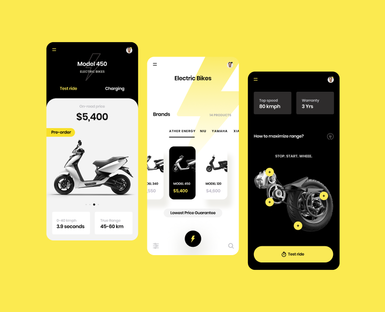 Mobile Design Challenge / Figma Free / UX / UI / App — Интерфейсы на Dprofile