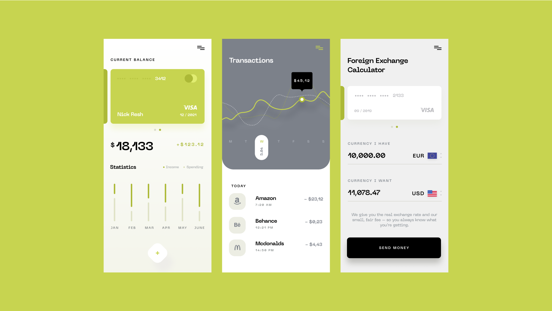 Mobile Design Challenge / Figma Free / UX / UI / App — Изображение №8 — Интерфейсы на Dprofile