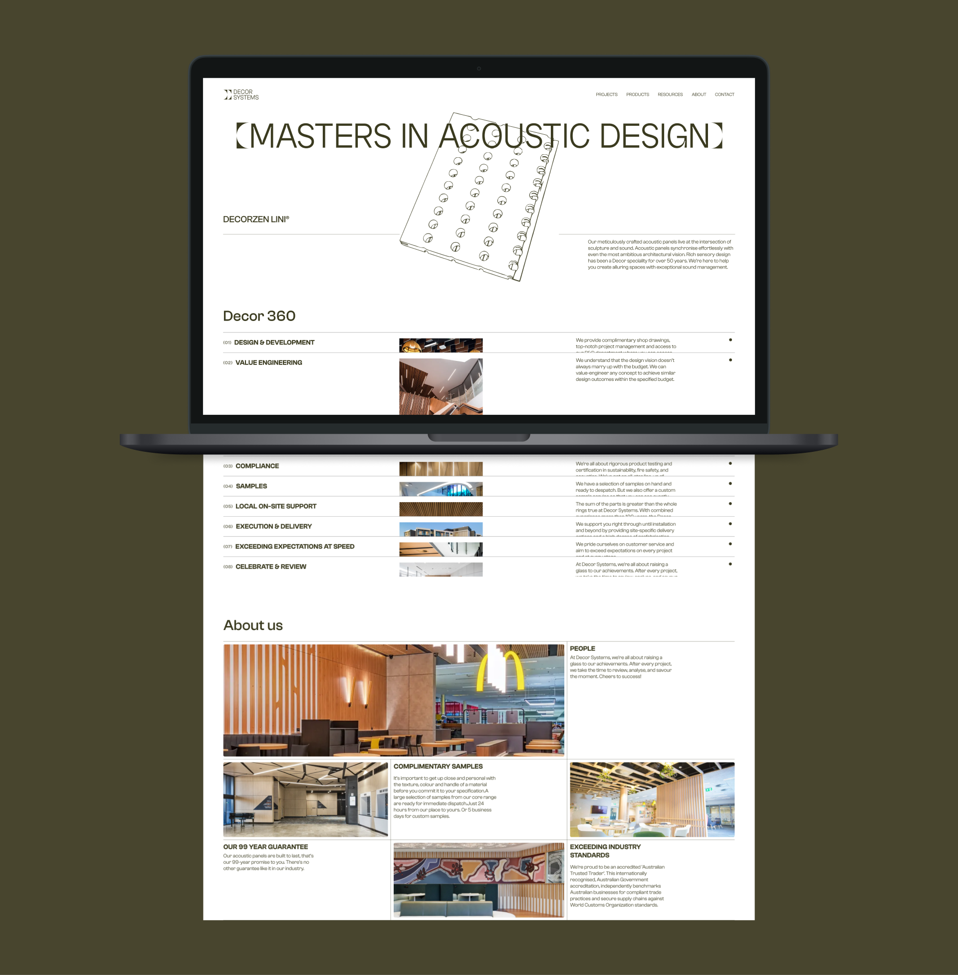 Decor Systems | Corporate website redesign — Изображение №11 — Интерфейсы на Dprofile