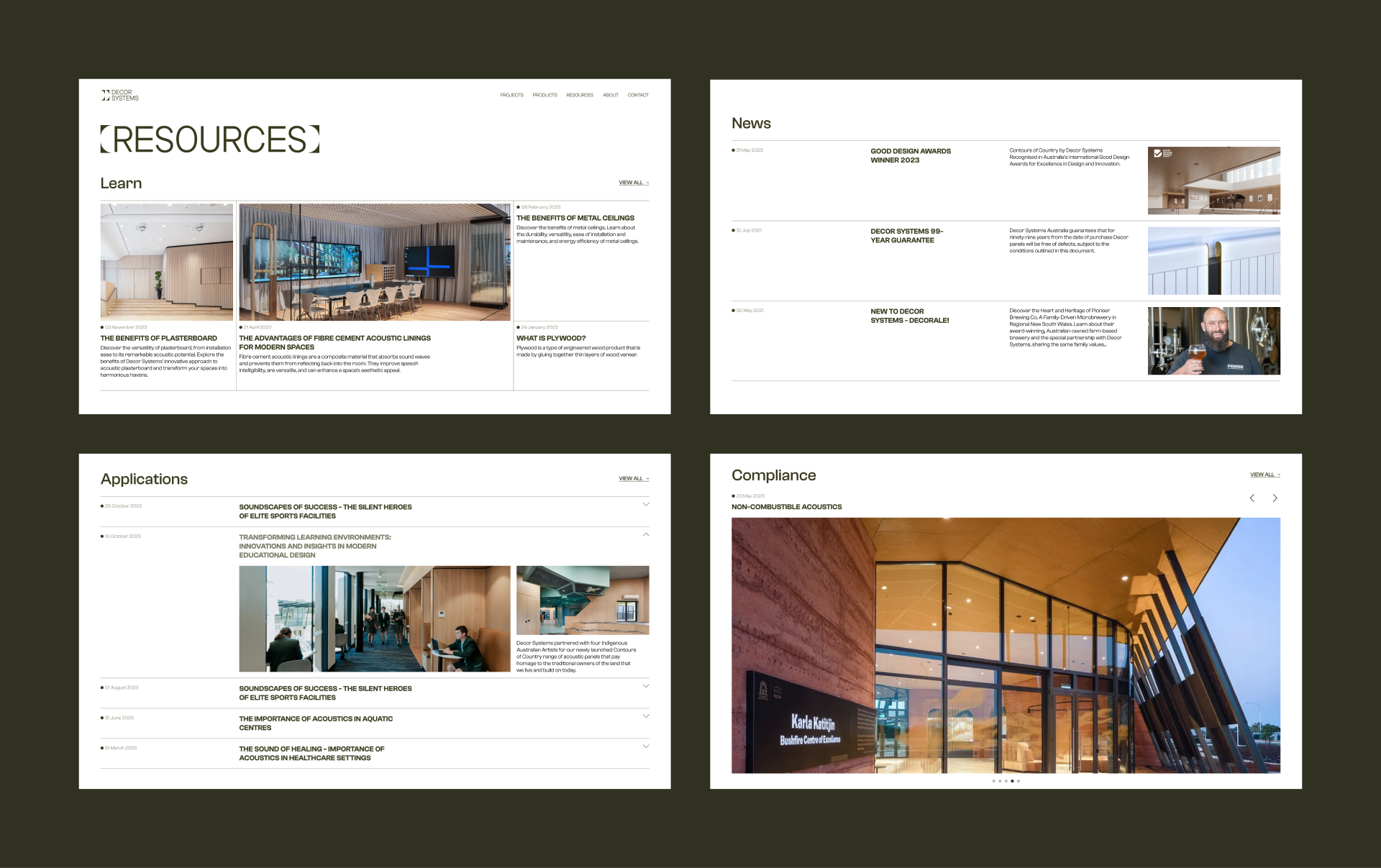 Decor Systems | Corporate website redesign — Изображение №10 — Интерфейсы на Dprofile